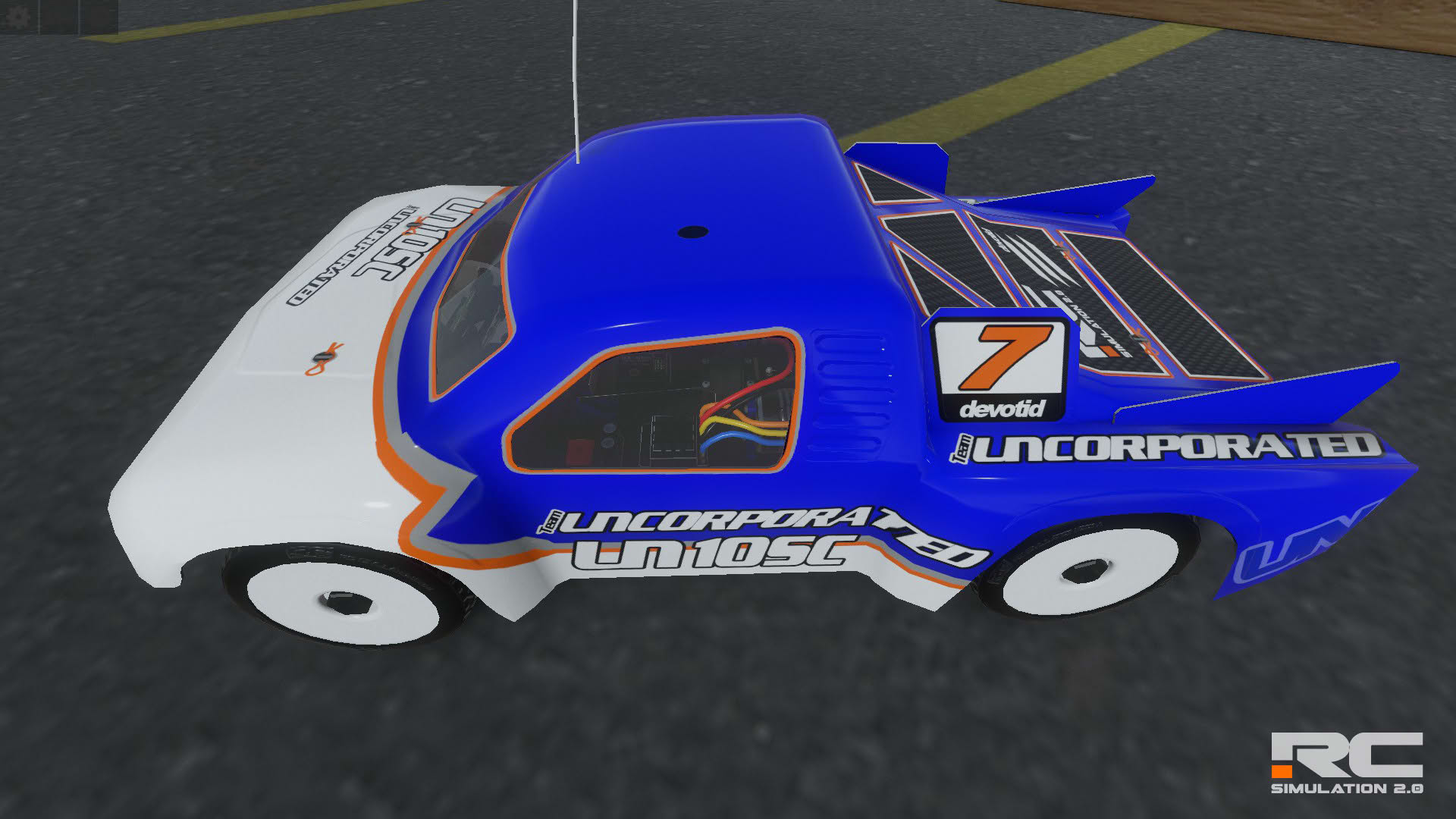 Screenshot for RC Simulation 2.0