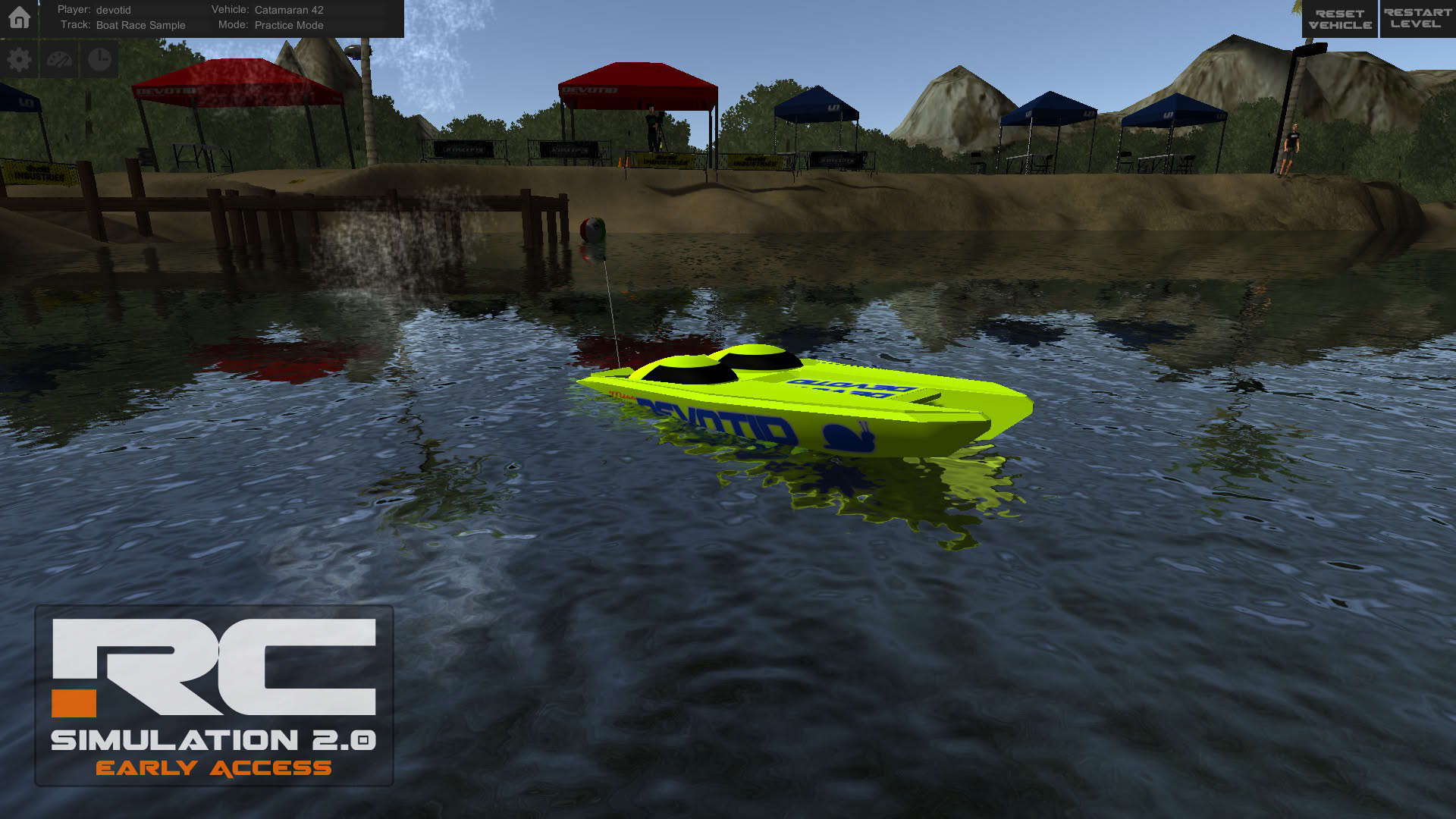 Screenshot for RC Simulation 2.0