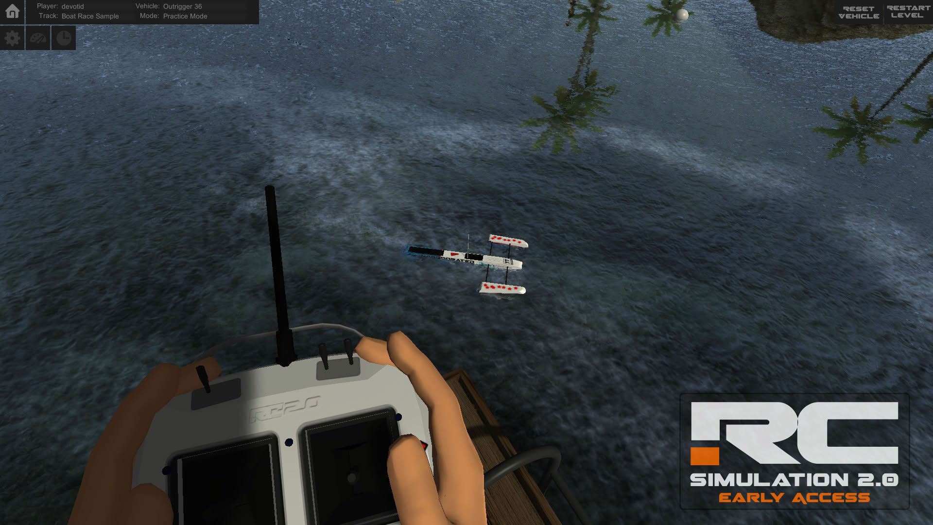 Screenshot for RC Simulation 2.0