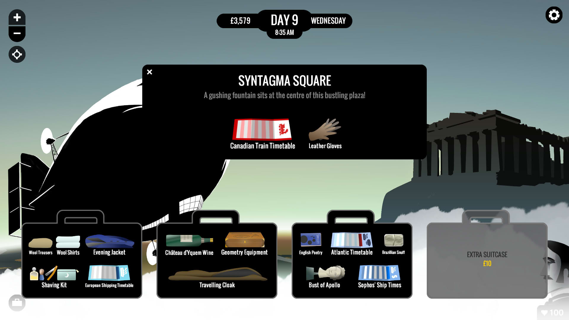 Screenshot for 80 Days