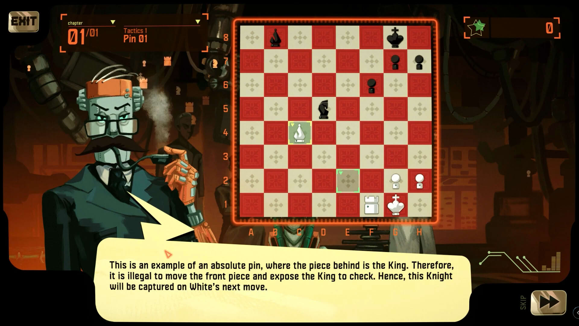 Screenshot for Bot.vinnik Chess Masters Academy