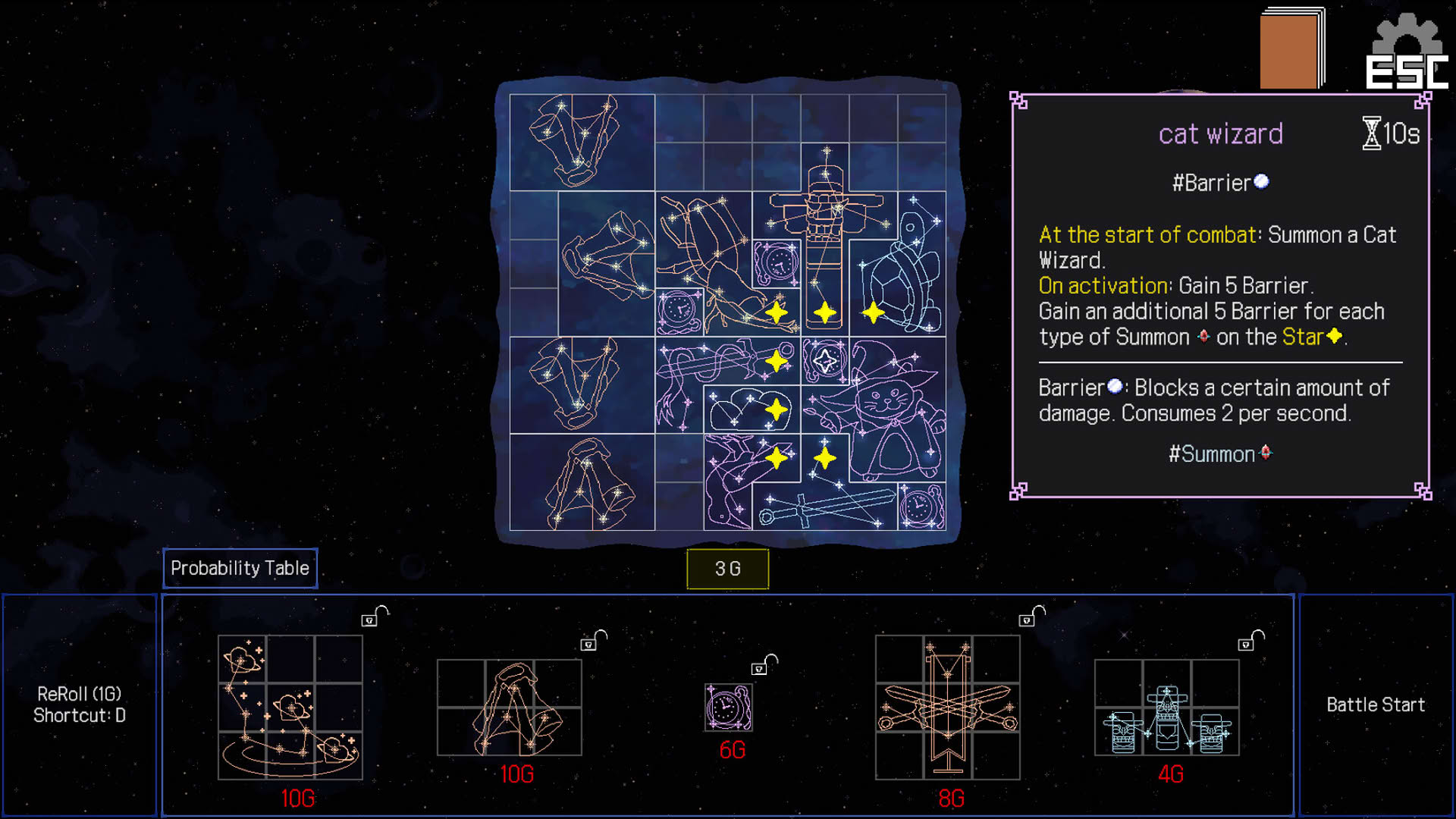 Screenshot for Stellar Witch