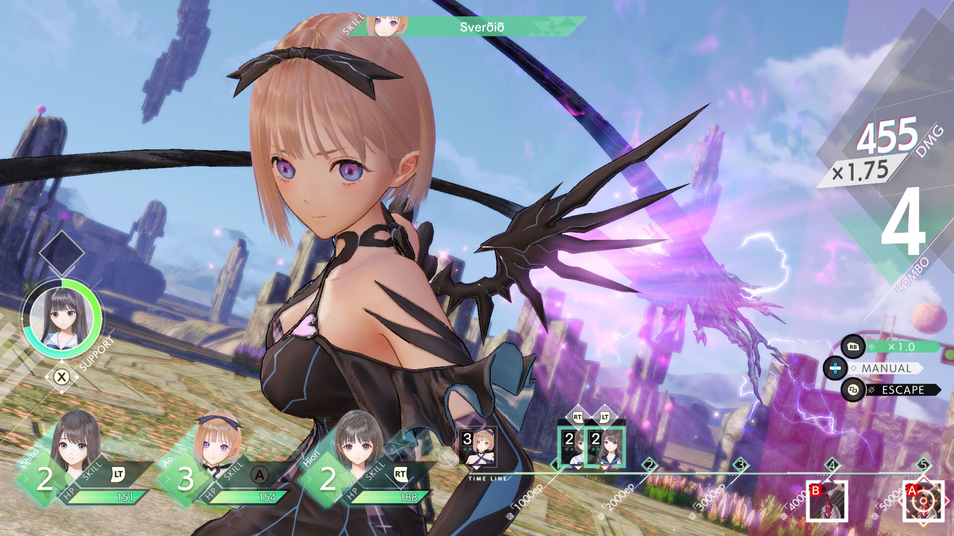Screenshot for Blue Reflection Ray