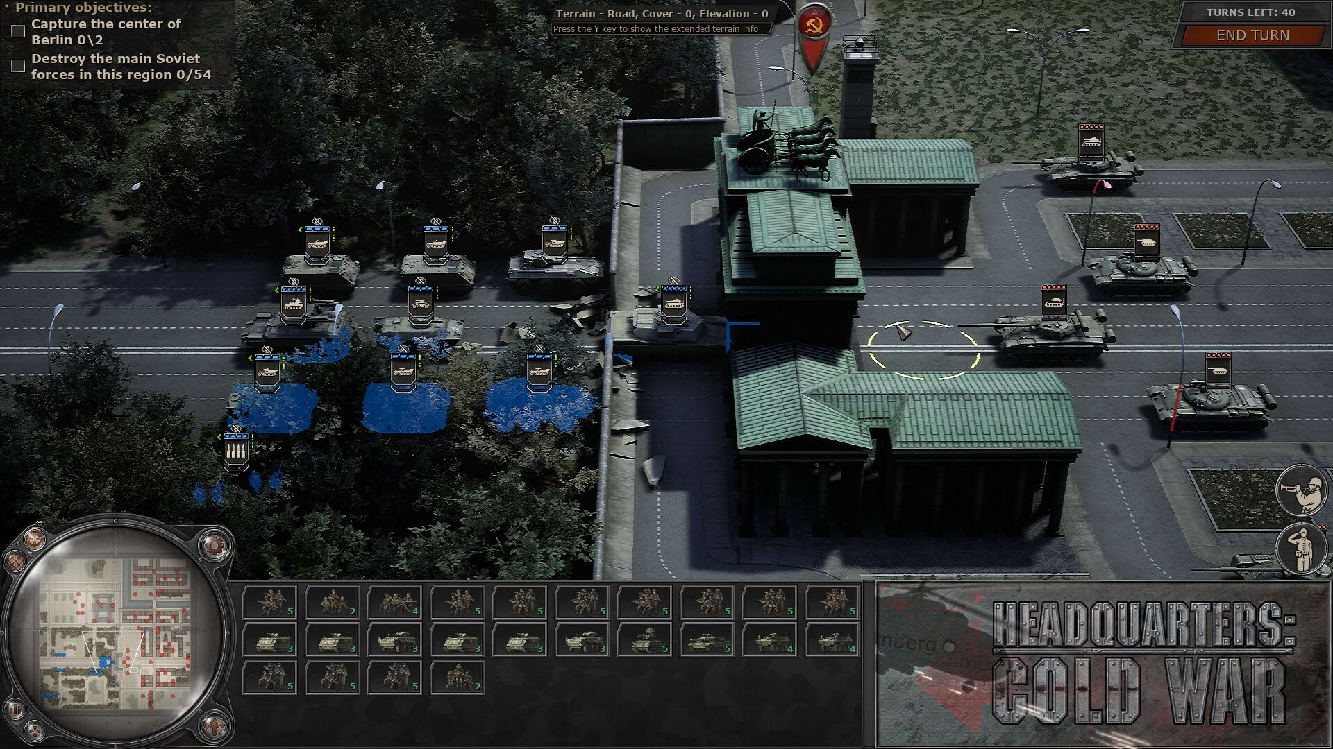 Screenshot for Headquarters: Cold War
