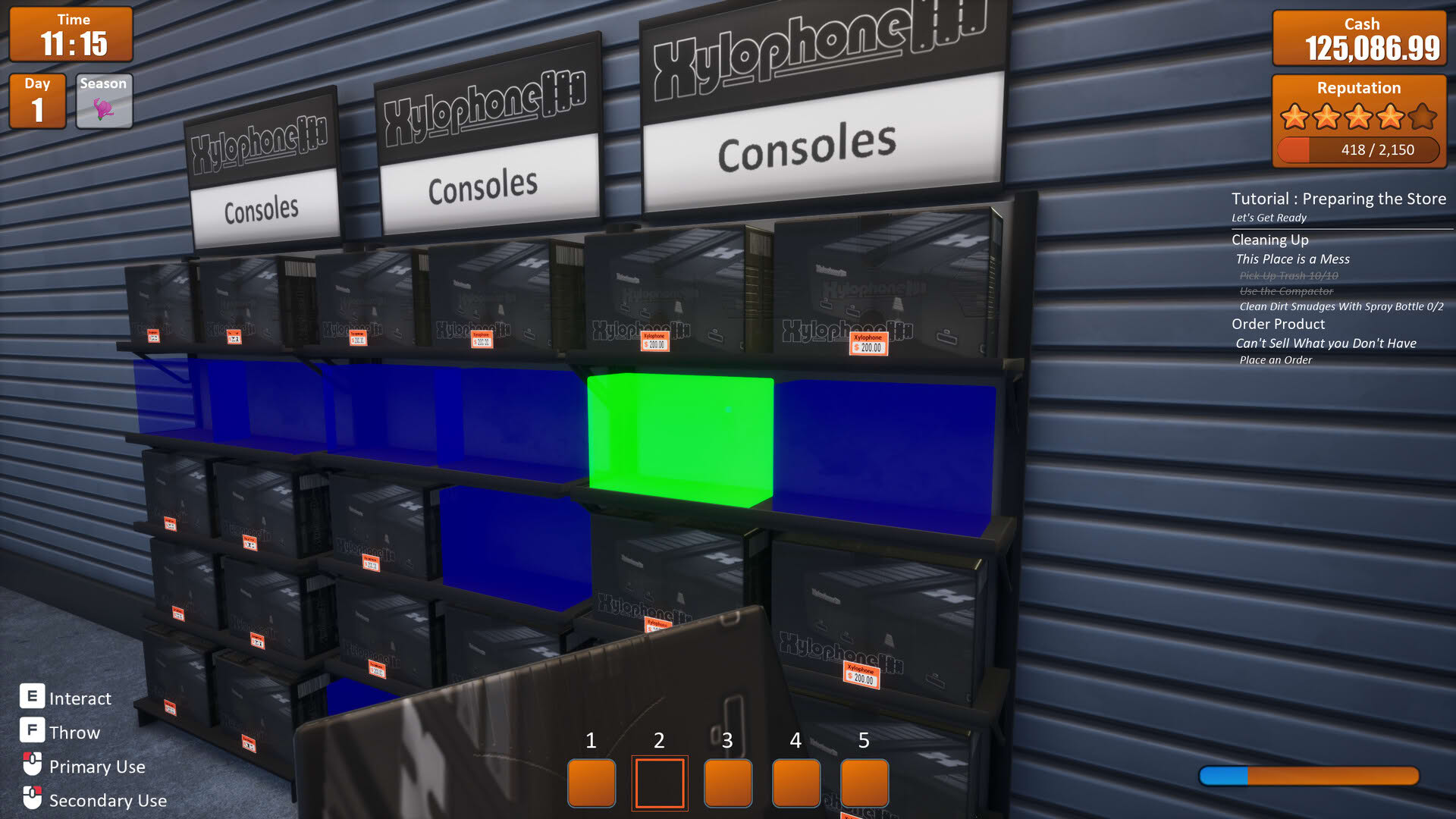 Screenshot for Midnight Launch: A GameShop Sim
