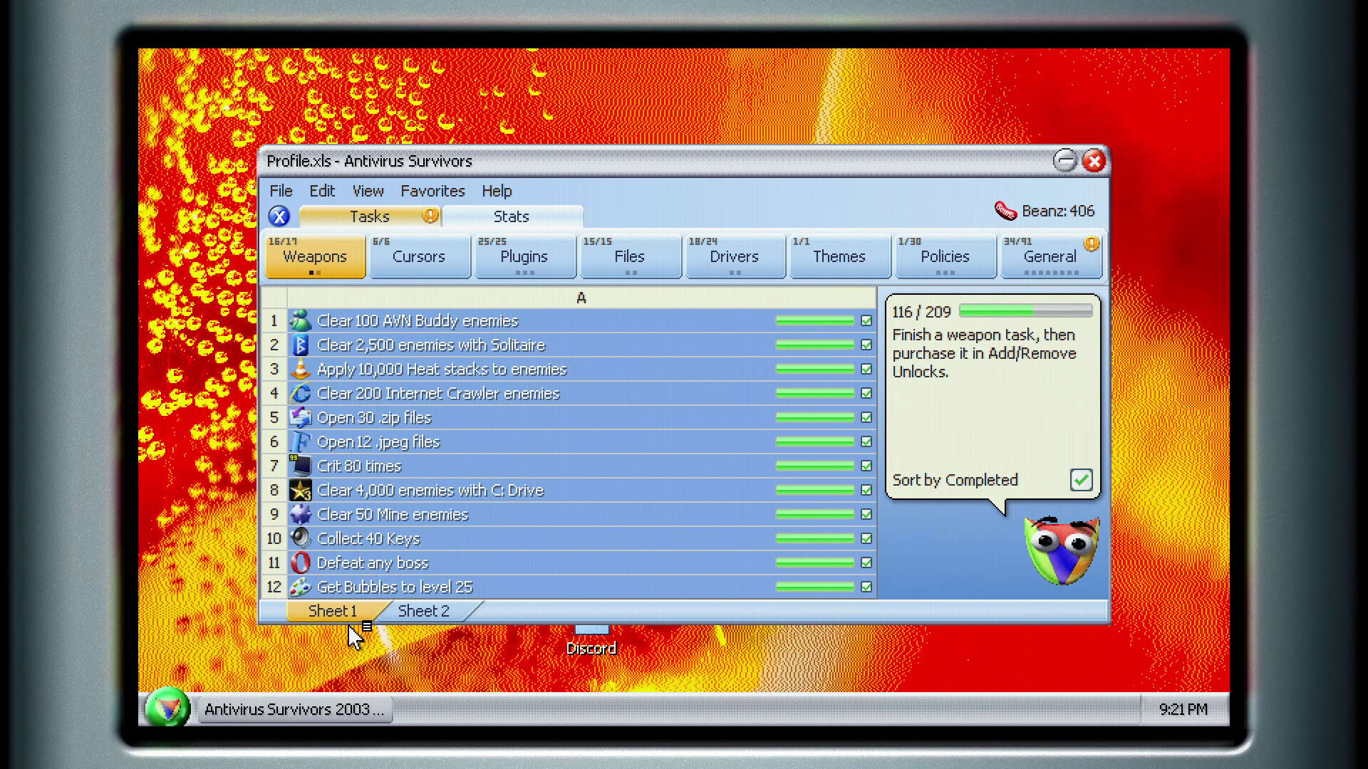 Screenshot for Antivirus Survivors 2003 Professional