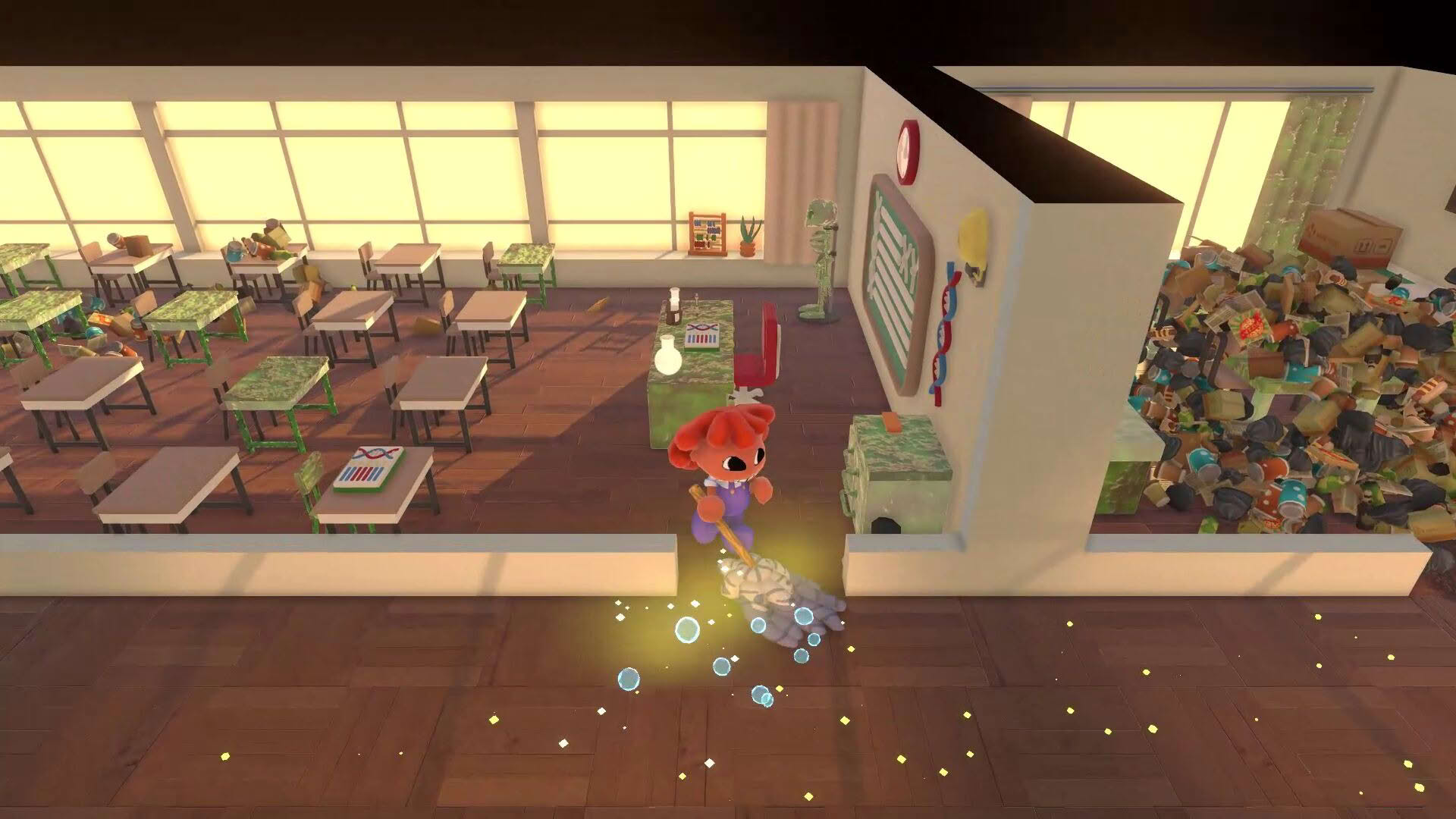 Screenshot for Cleaning Up!