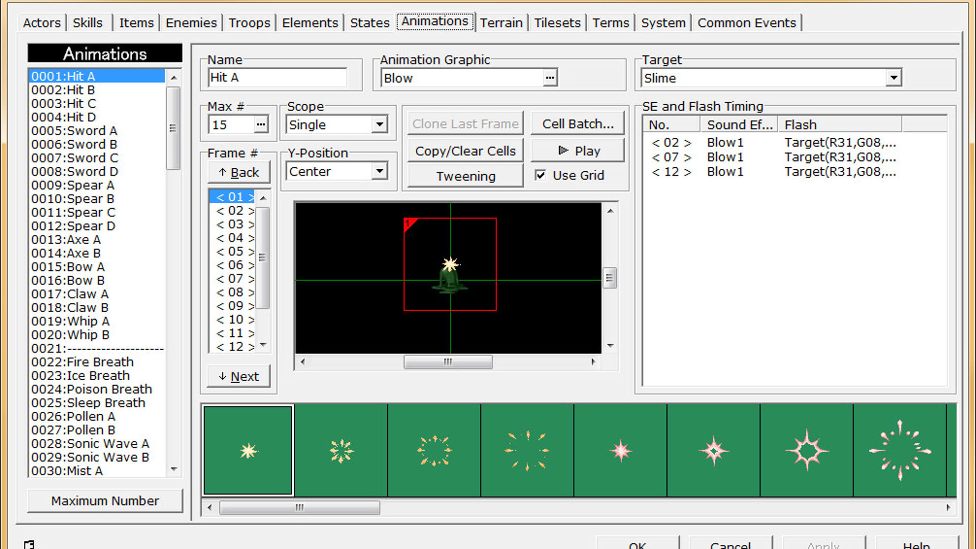 Screenshot for RPG Maker 2000