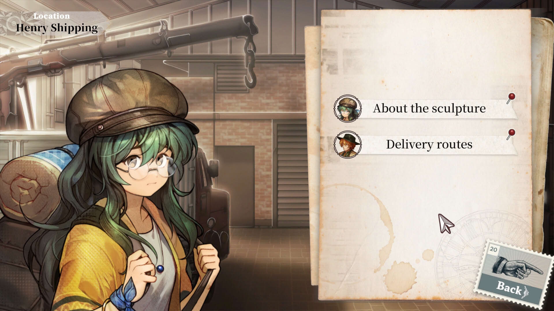 Screenshot for Staffer Retro : A Supernatural Mystery Quest