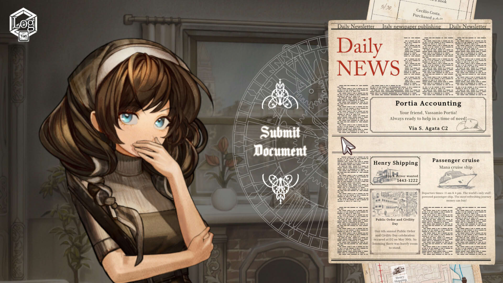 Screenshot for Staffer Retro : A Supernatural Mystery Quest