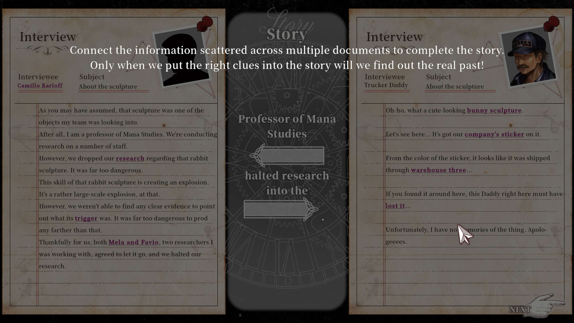 Screenshot for Staffer Retro : A Supernatural Mystery Quest
