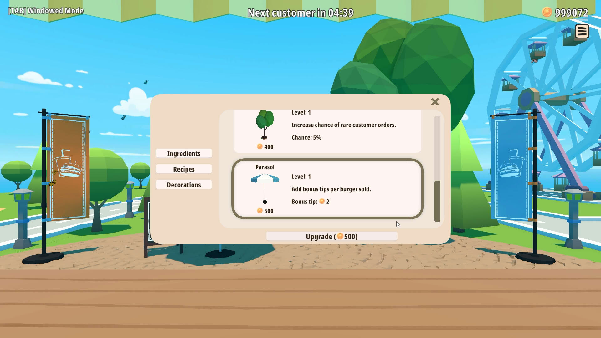 Screenshot for Tiny Kitchen: Burger Edition