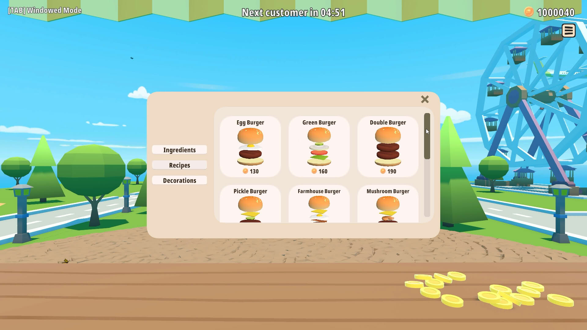 Screenshot for Tiny Kitchen: Burger Edition