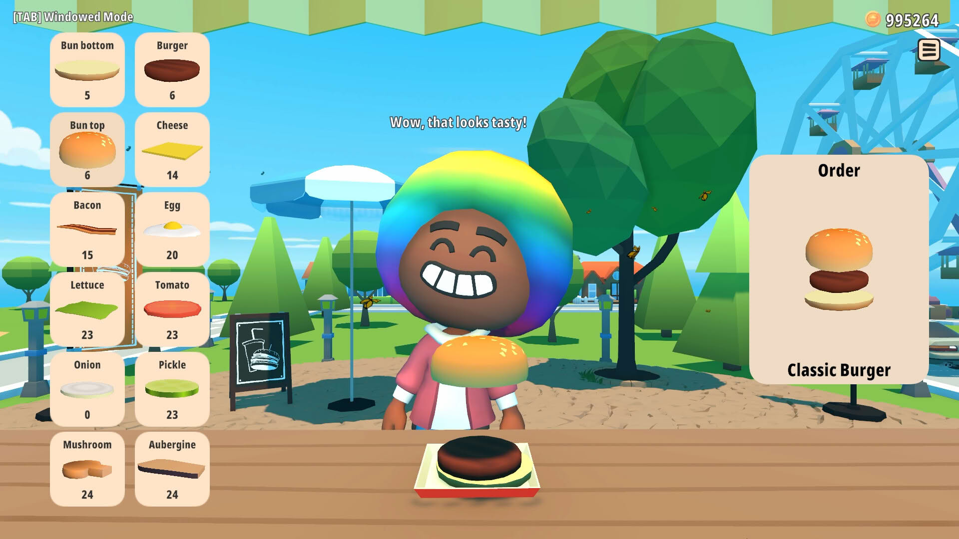Screenshot for Tiny Kitchen: Burger Edition