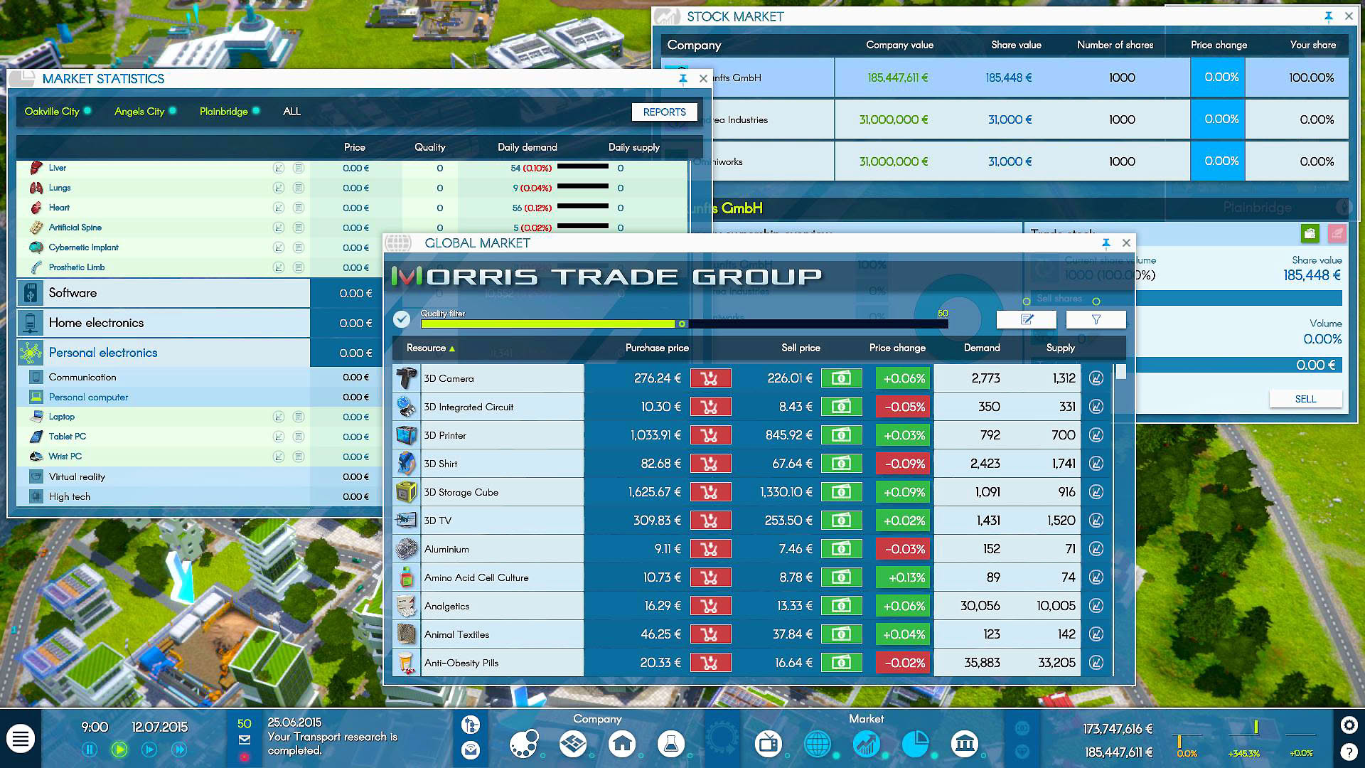 Screenshot for Industry Manager: Future Technologies