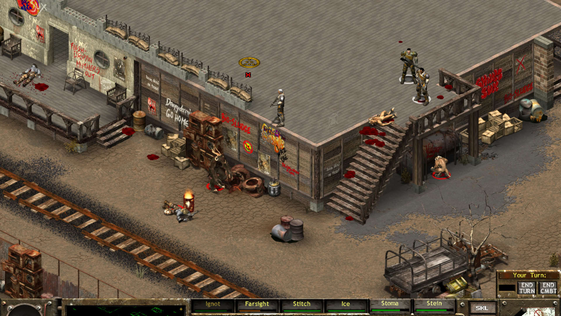 Screenshot for Fallout Tactics: Brotherhood of Steel