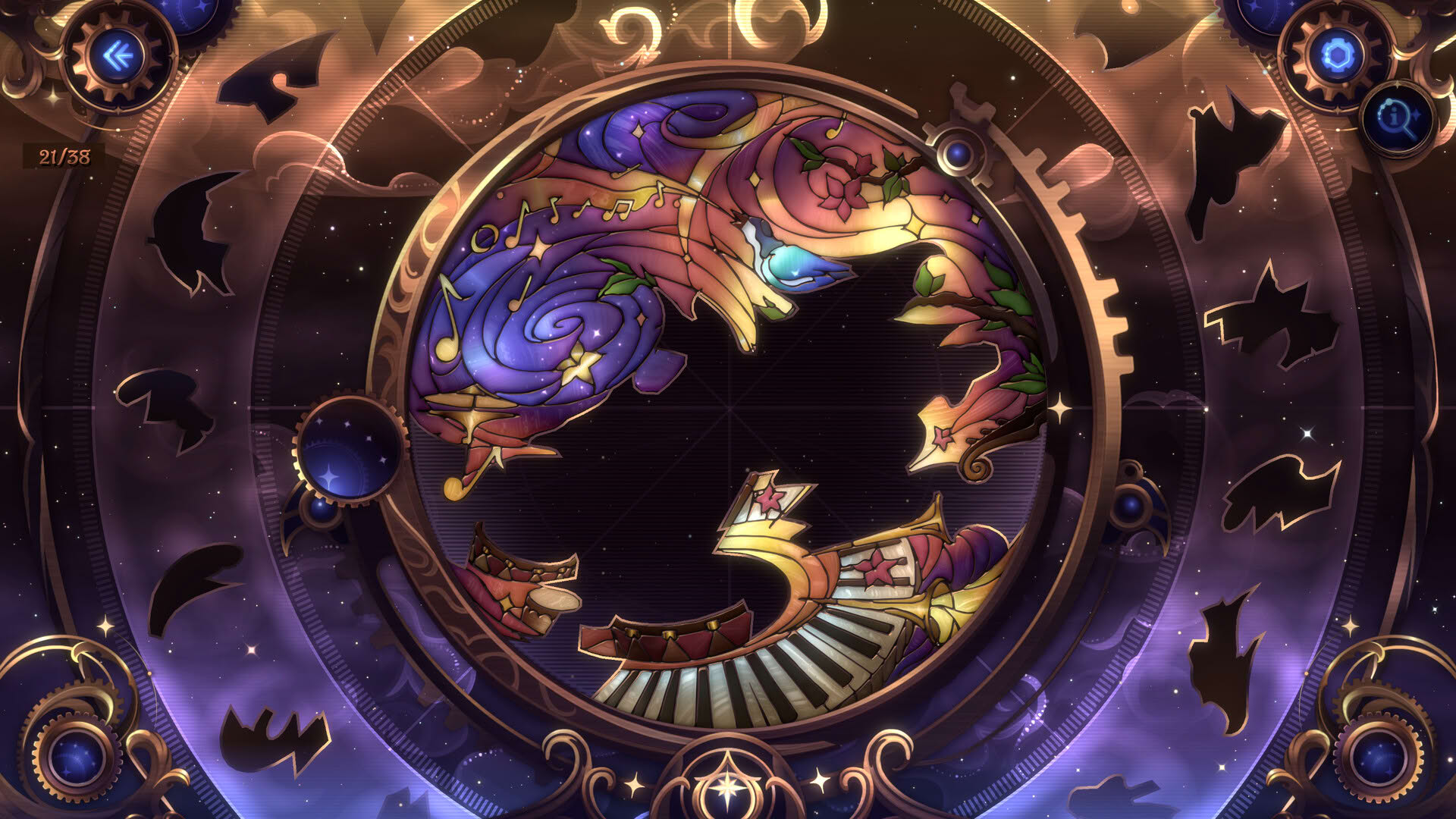 Screenshot for Glass Masquerade 4: Constellations