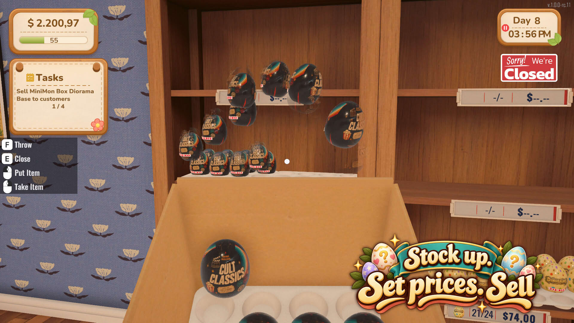 Screenshot for Mystery Egg Shop Simulator