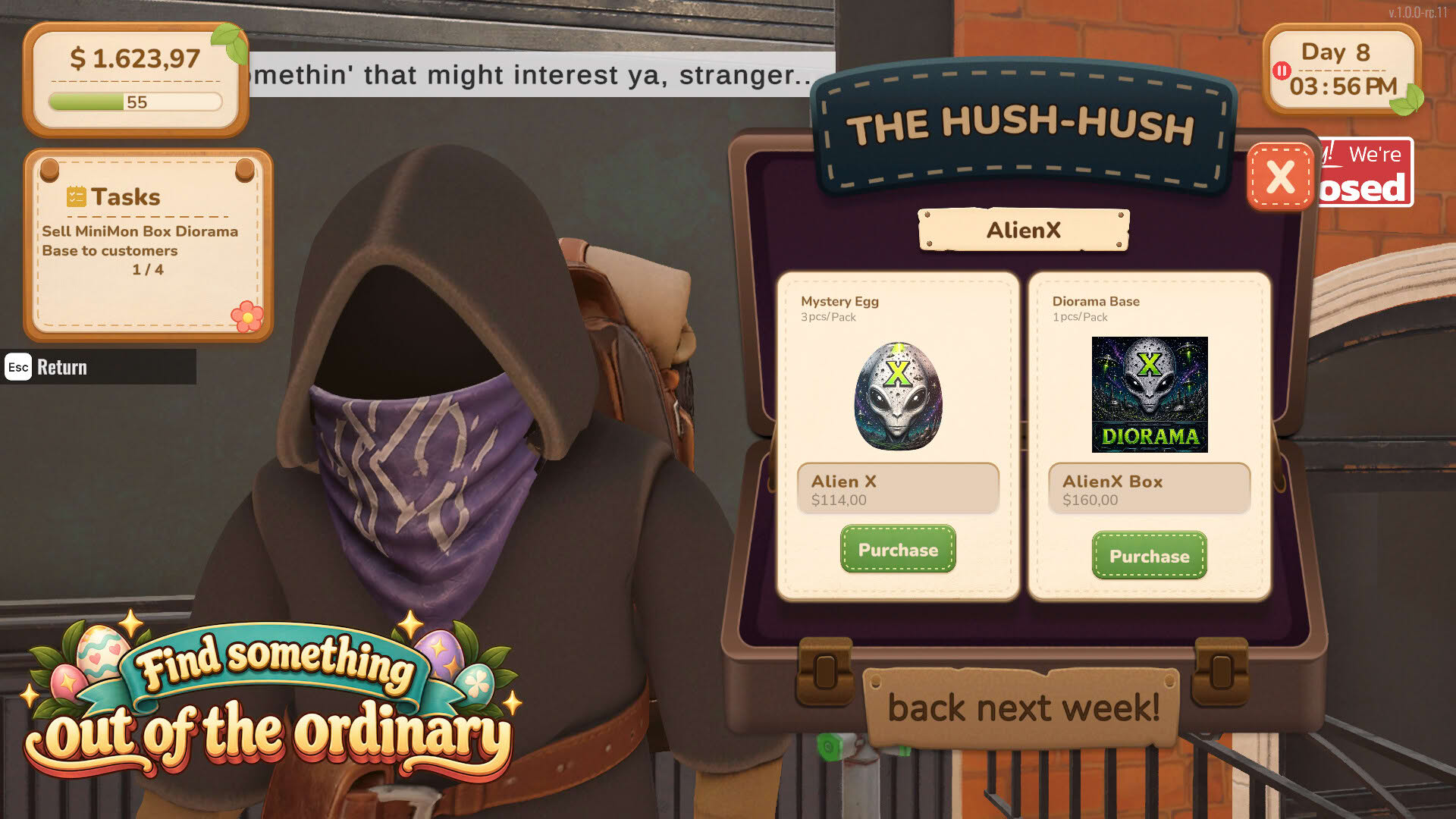 Screenshot for Mystery Egg Shop Simulator