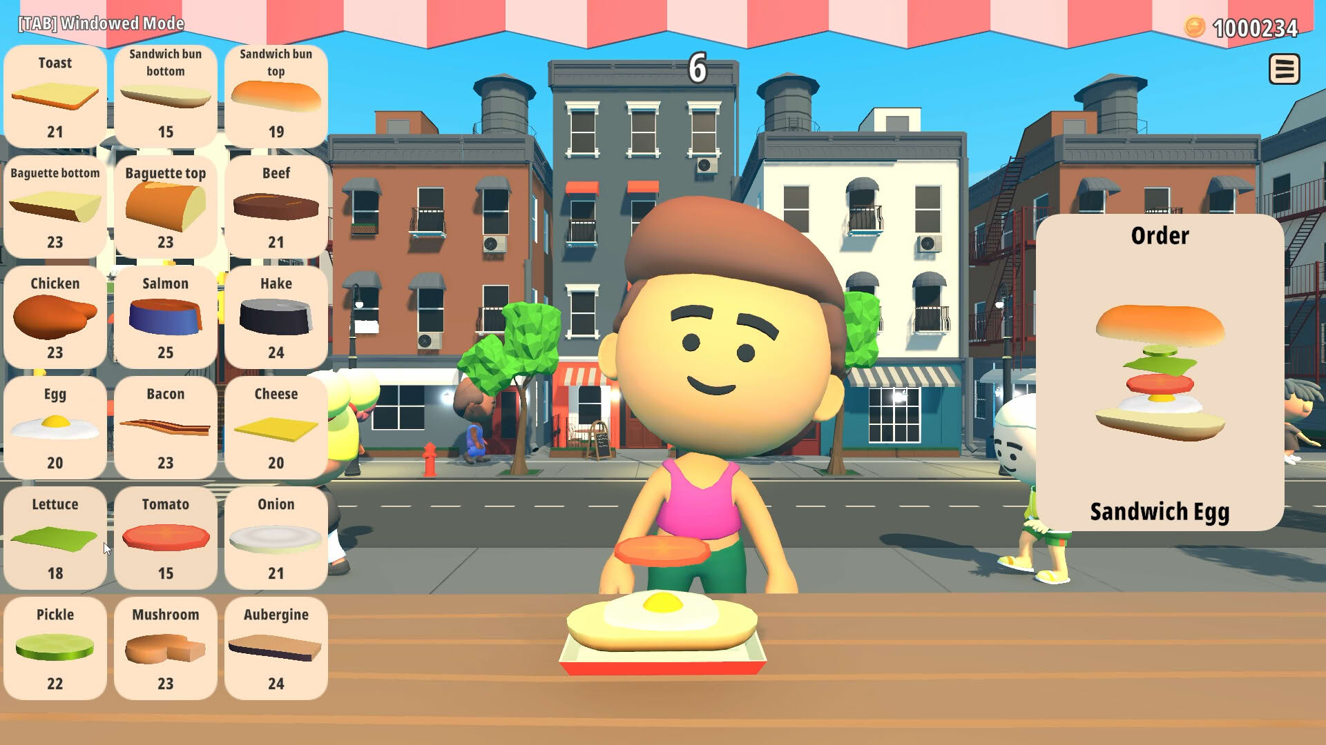 Screenshot for Tiny Kitchen: Sandwich Edition