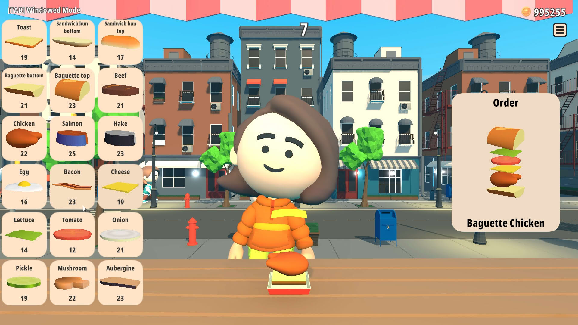 Screenshot for Tiny Kitchen: Sandwich Edition