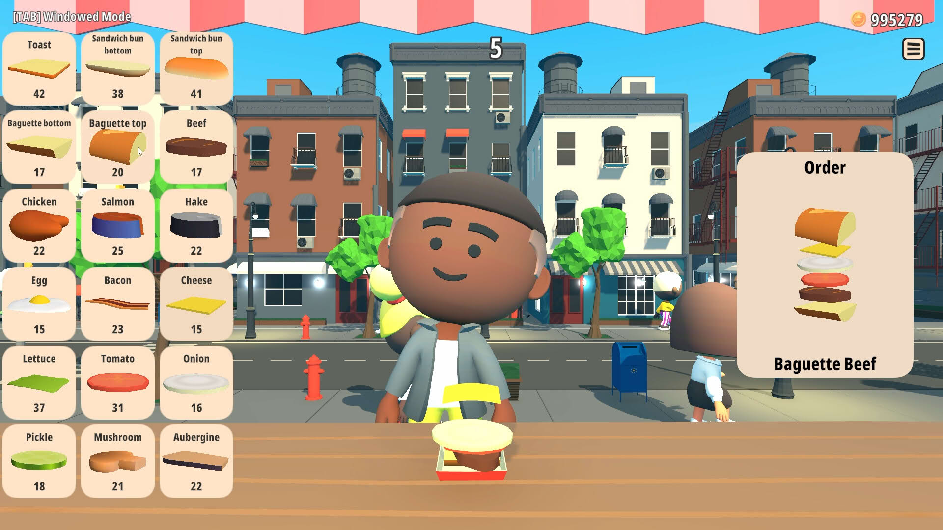 Screenshot for Tiny Kitchen: Sandwich Edition