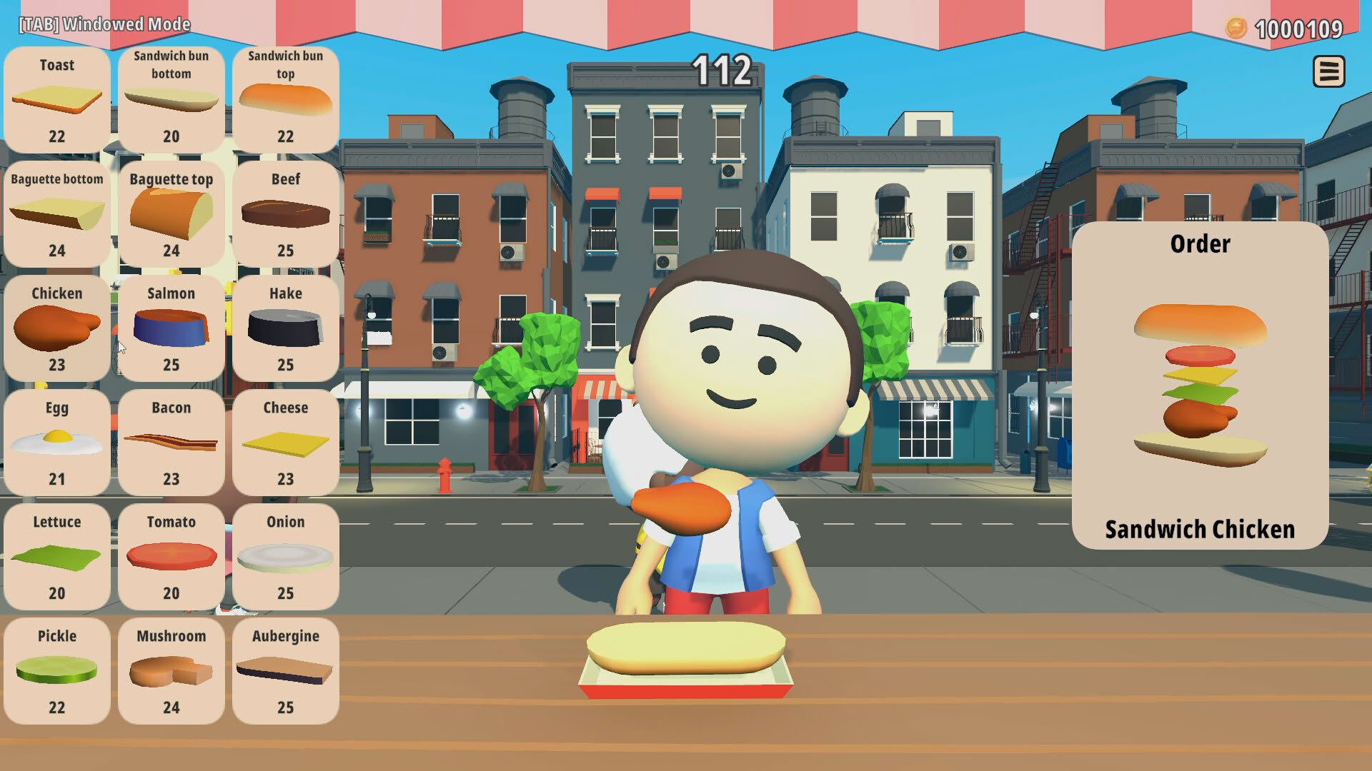 Screenshot for Tiny Kitchen: Sandwich Edition