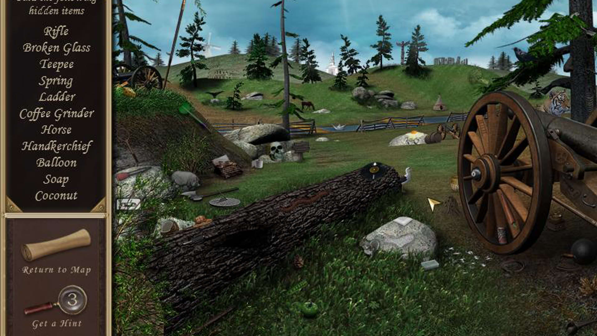 Screenshot for Hidden Mysteries: Civil War