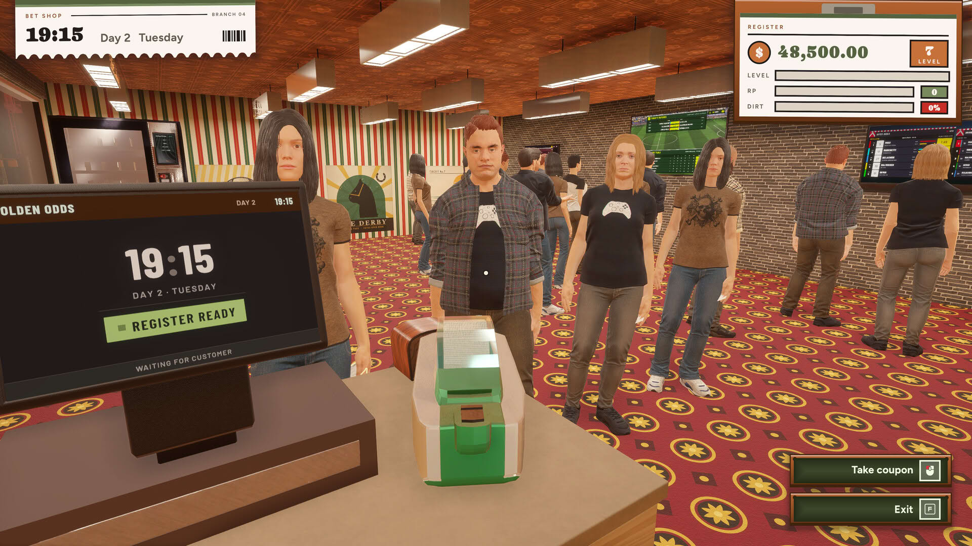 Screenshot for Bet Shop Simulator