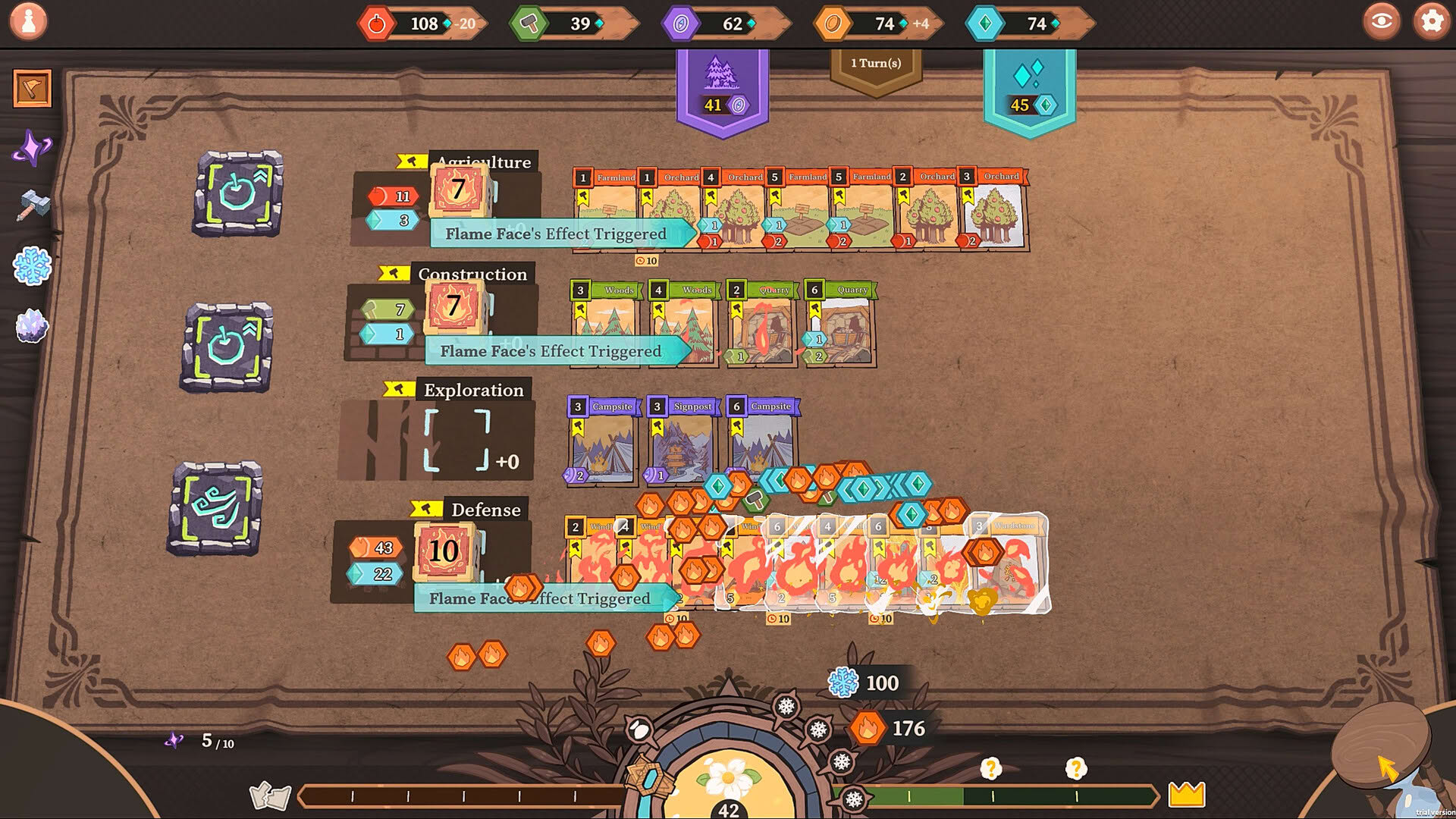 Screenshot for Harvest Dice: Abundia’s Blessing