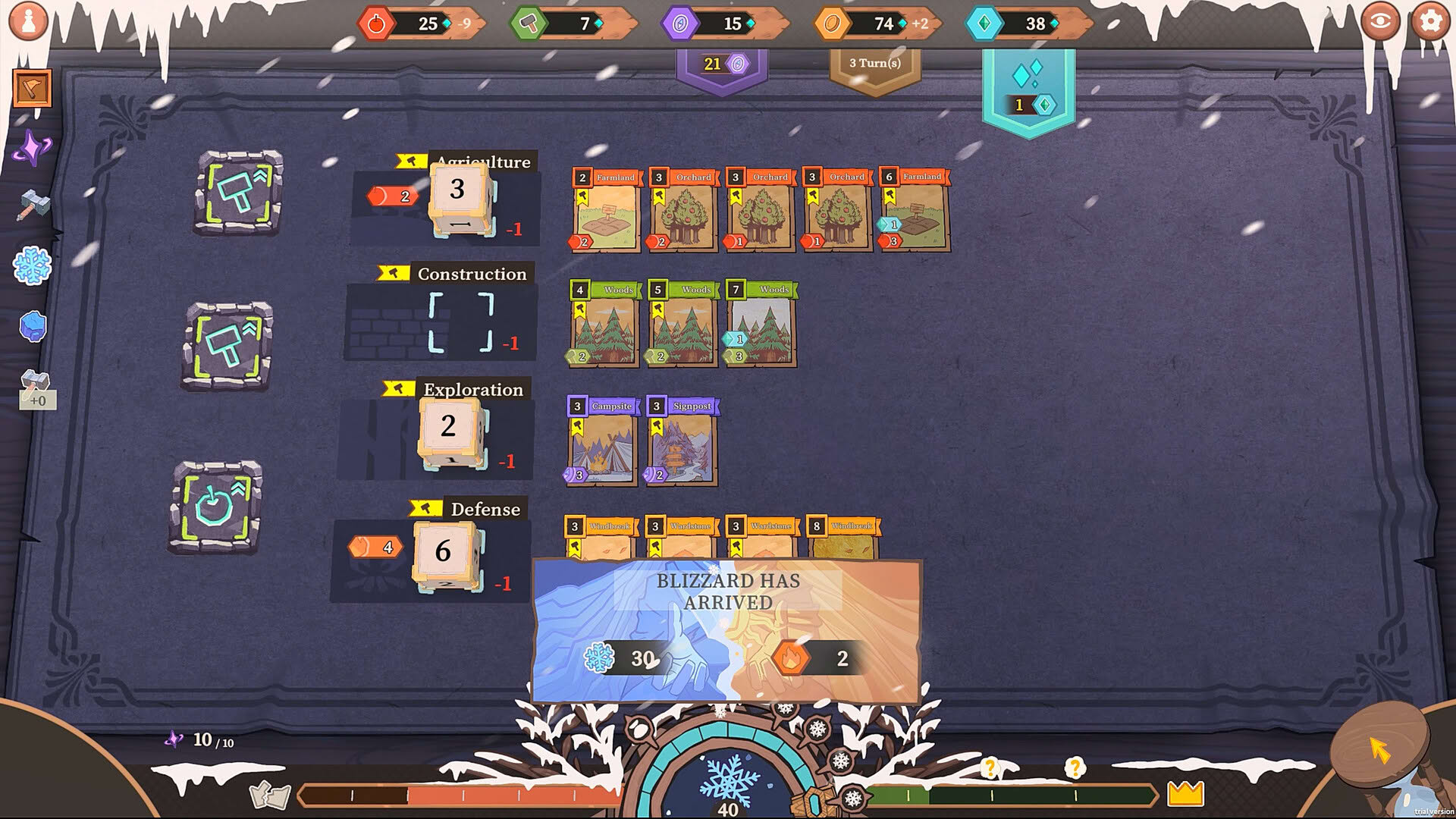 Screenshot for Harvest Dice: Abundia’s Blessing
