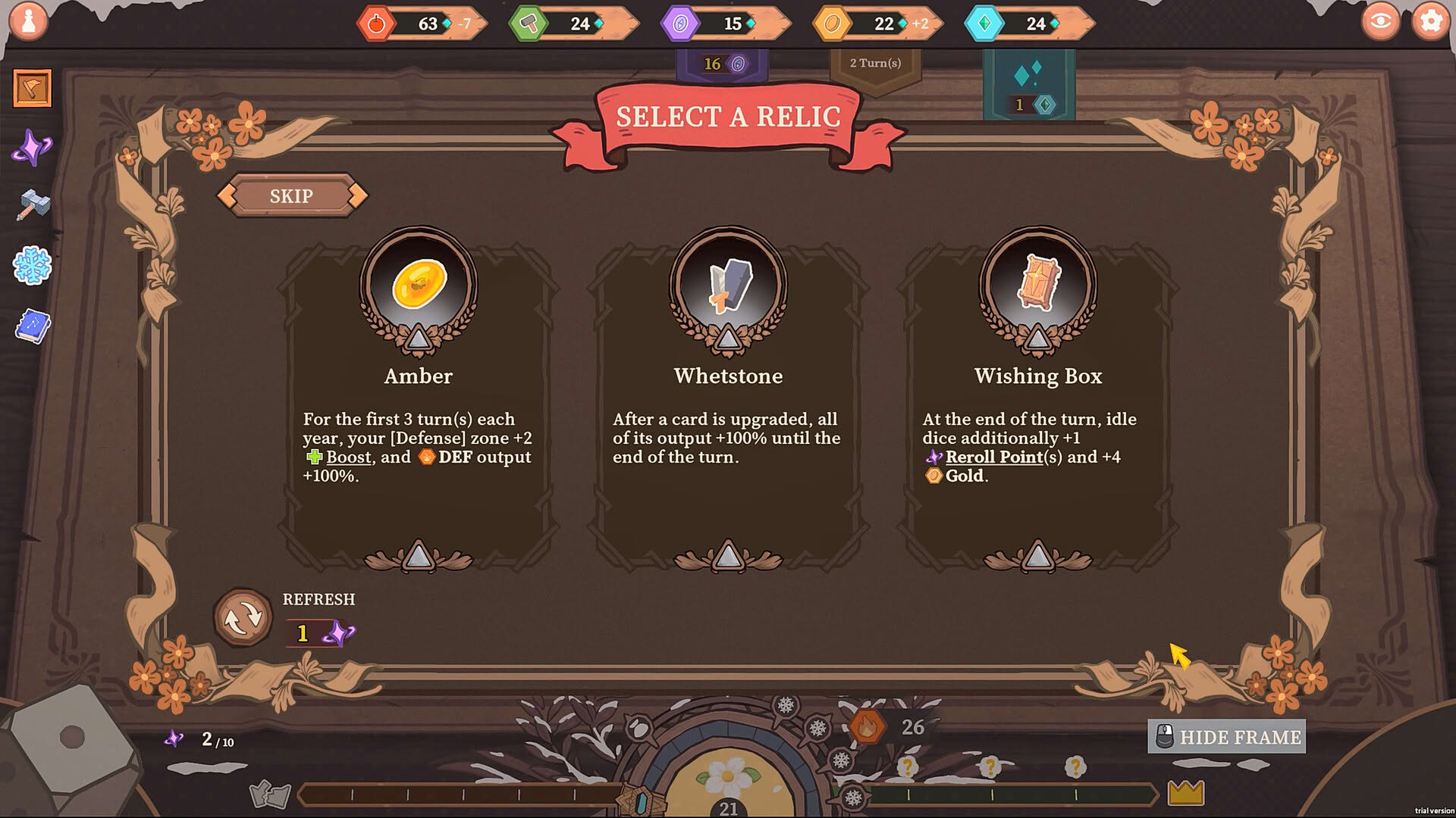 Screenshot for Harvest Dice: Abundia’s Blessing