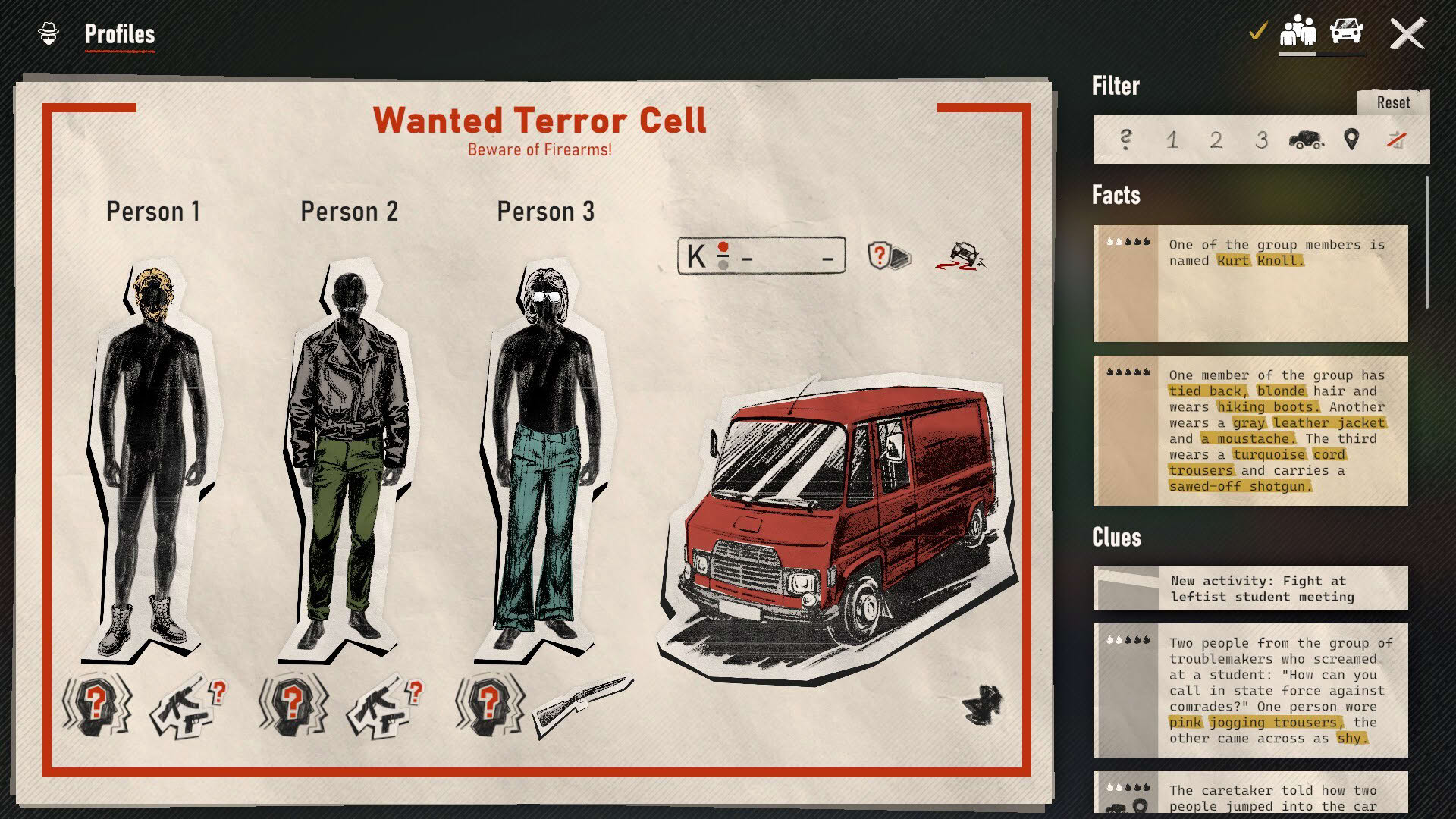 Screenshot for SOKO 1977: Anti-Terror Task Force
