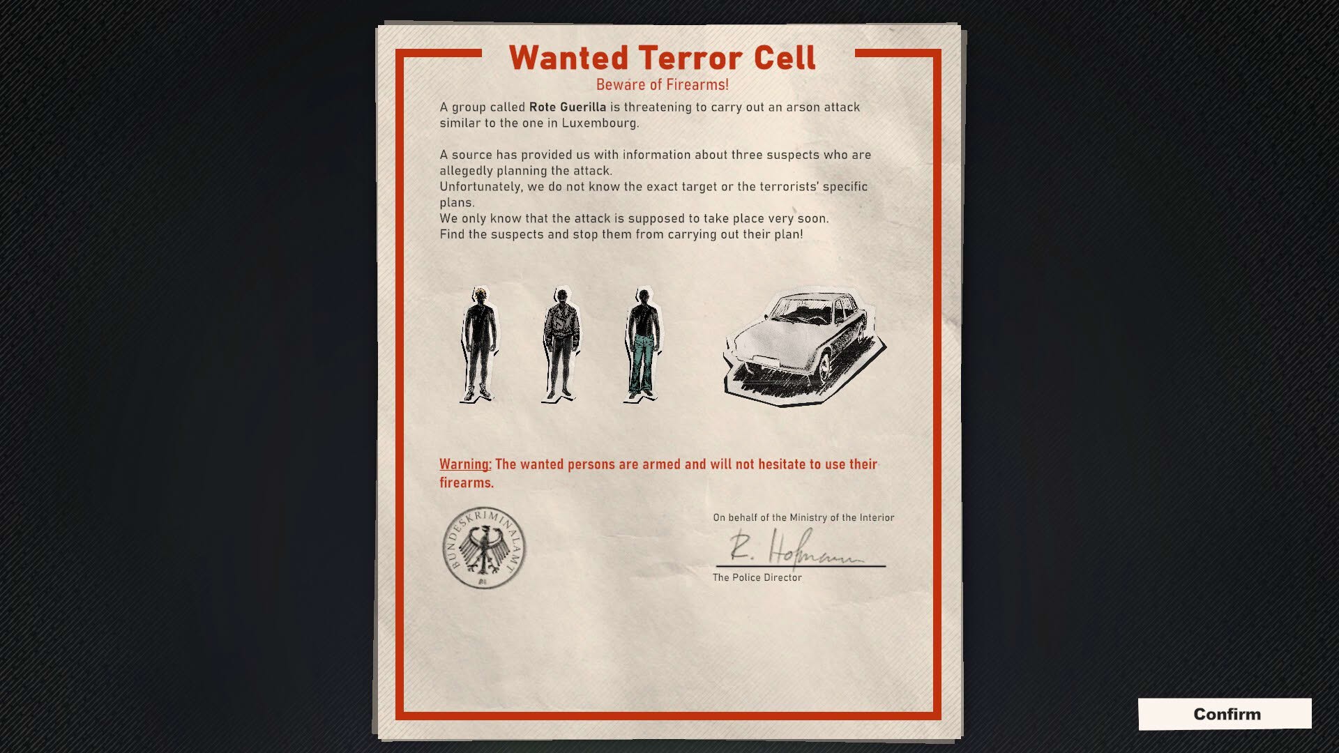 Screenshot for SOKO 1977: Anti-Terror Task Force