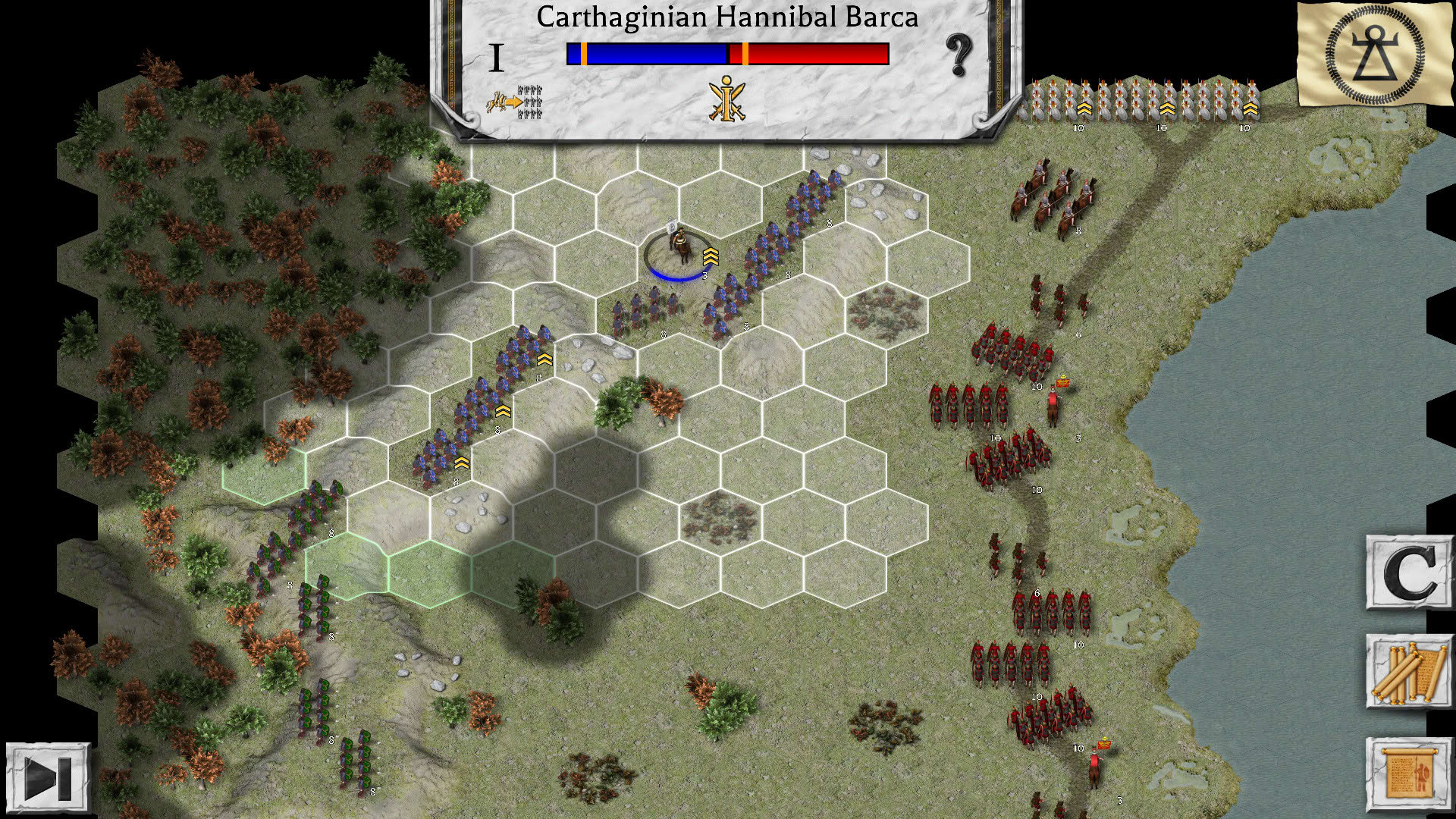 Screenshot for Battles of the Ancient World