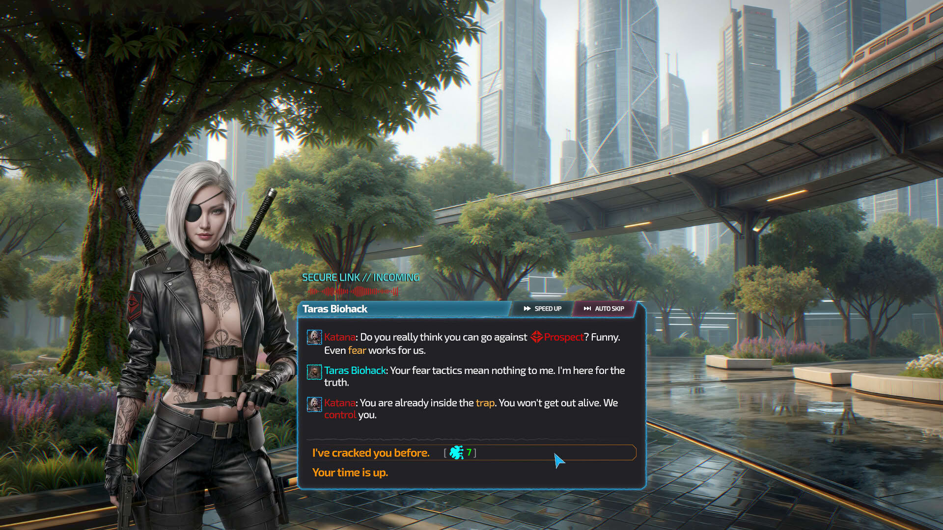 Screenshot for Humanity Echo: Cyberpunk Tactical RPG