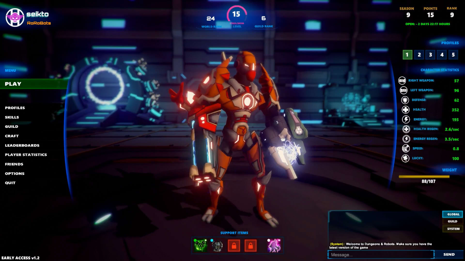 Screenshot for Dungeons & Robots