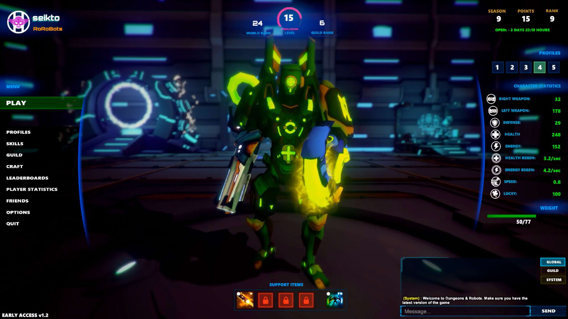 Screenshot for Dungeons & Robots