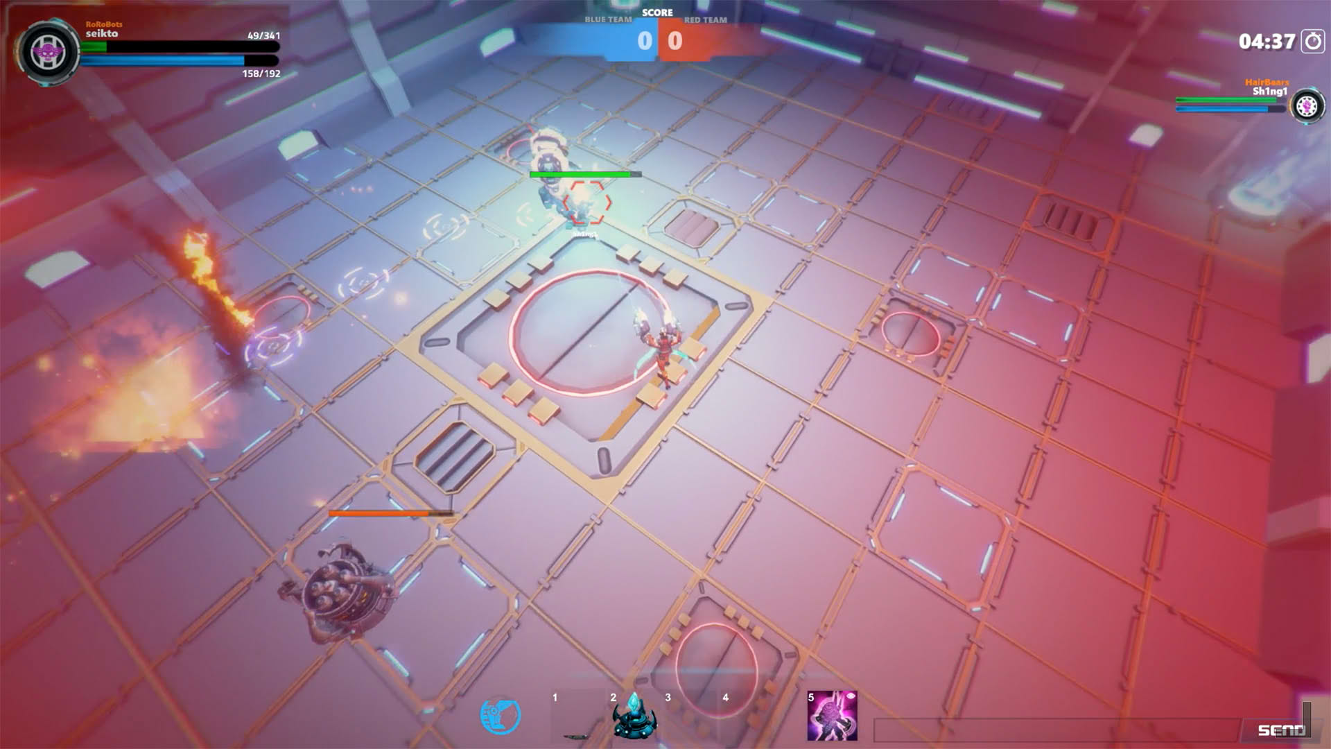 Screenshot for Dungeons & Robots