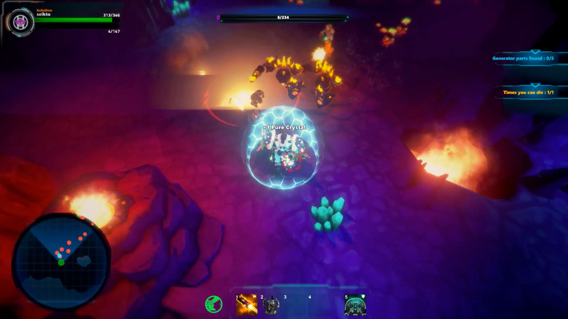 Screenshot for Dungeons & Robots