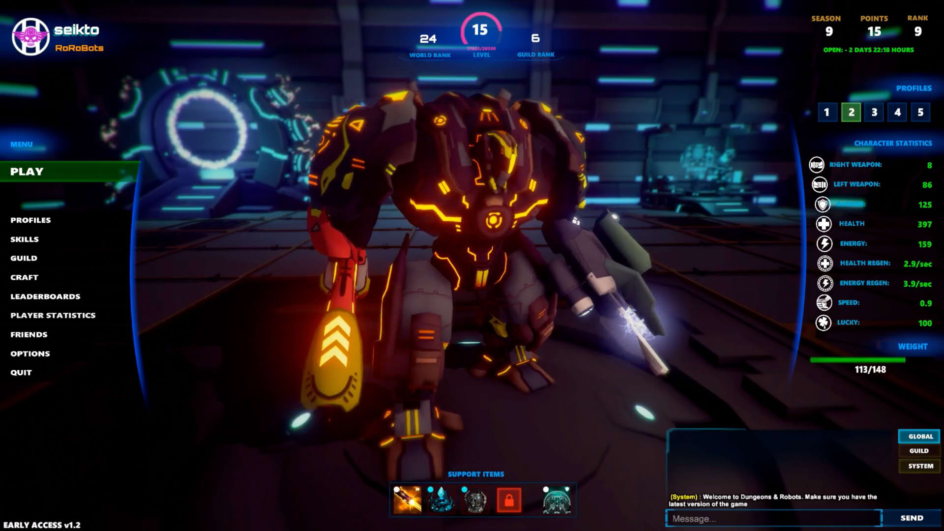 Screenshot for Dungeons & Robots