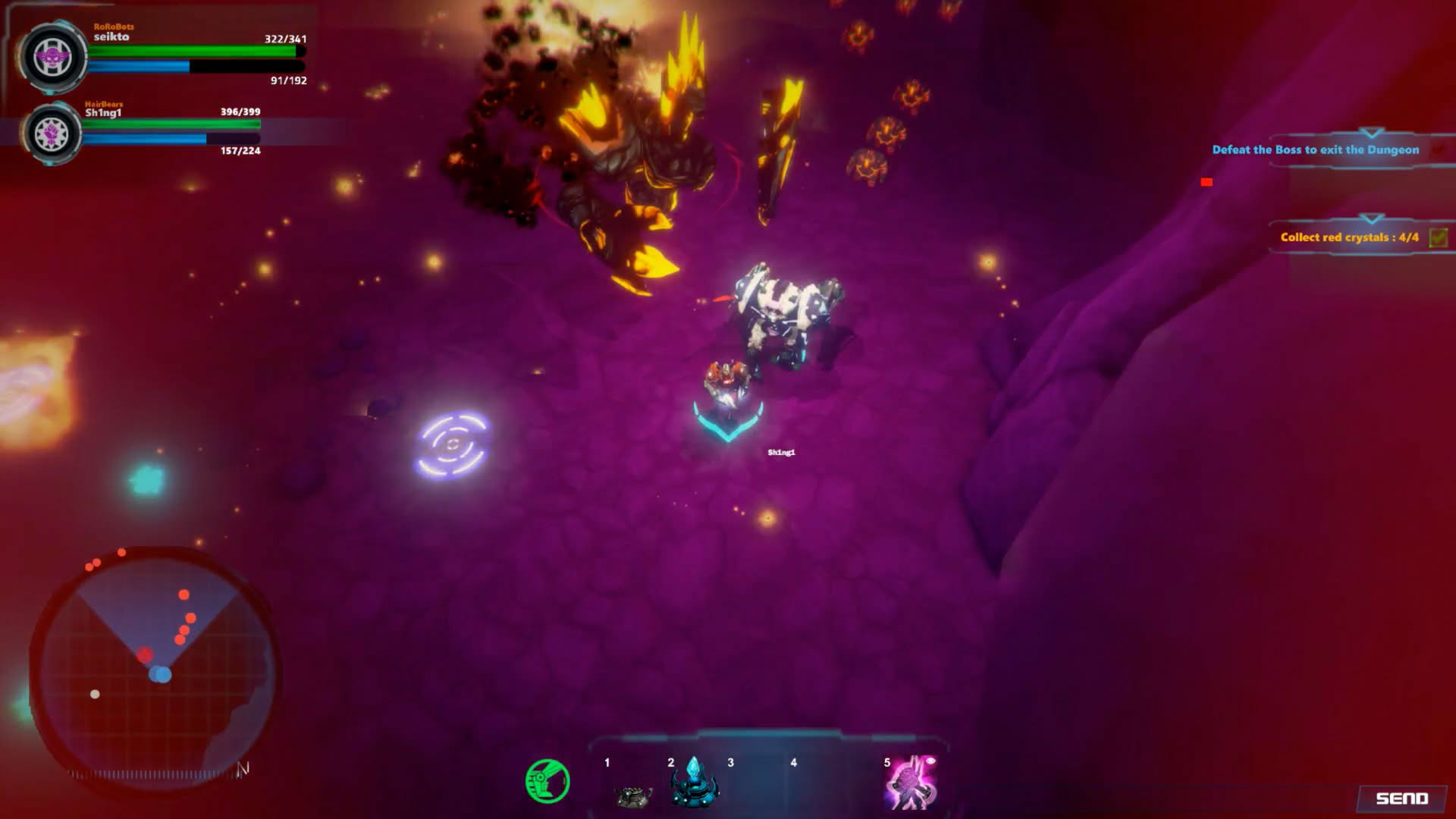 Screenshot for Dungeons & Robots