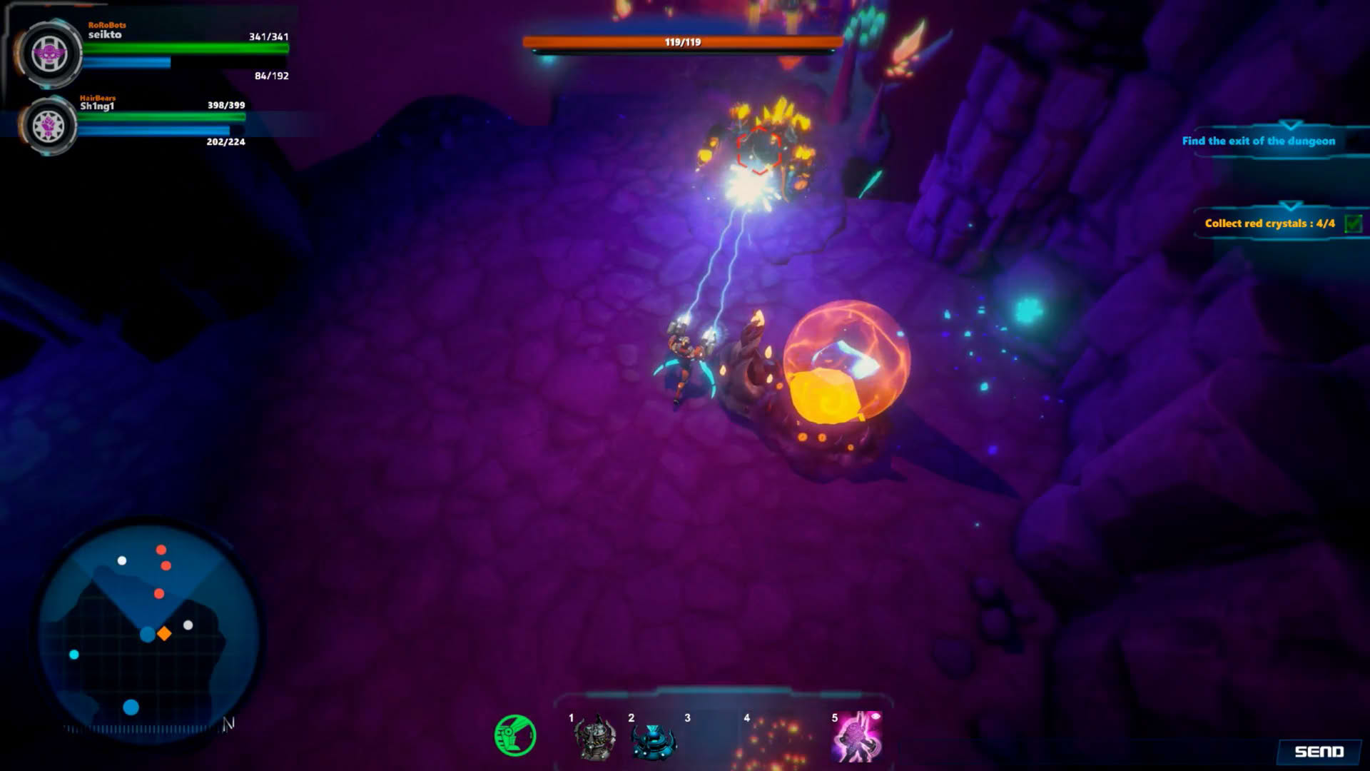 Screenshot for Dungeons & Robots