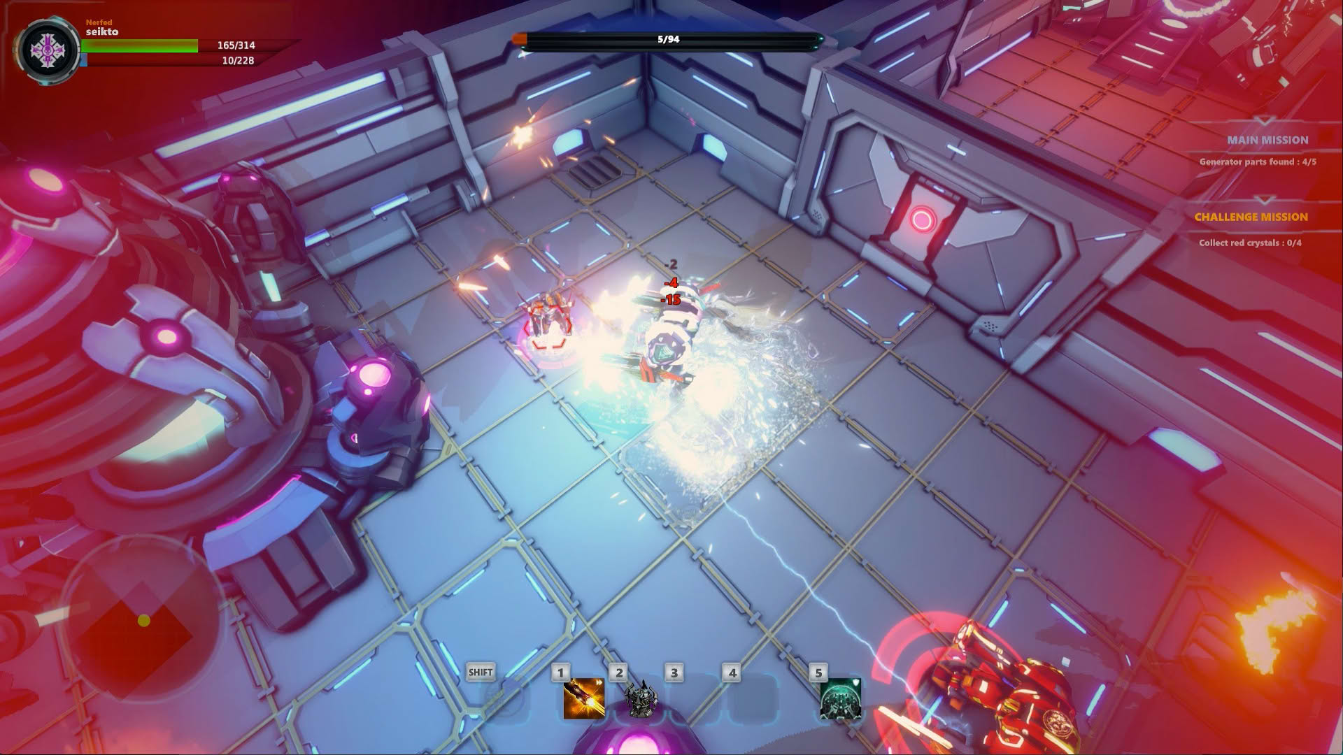 Screenshot for Dungeons & Robots