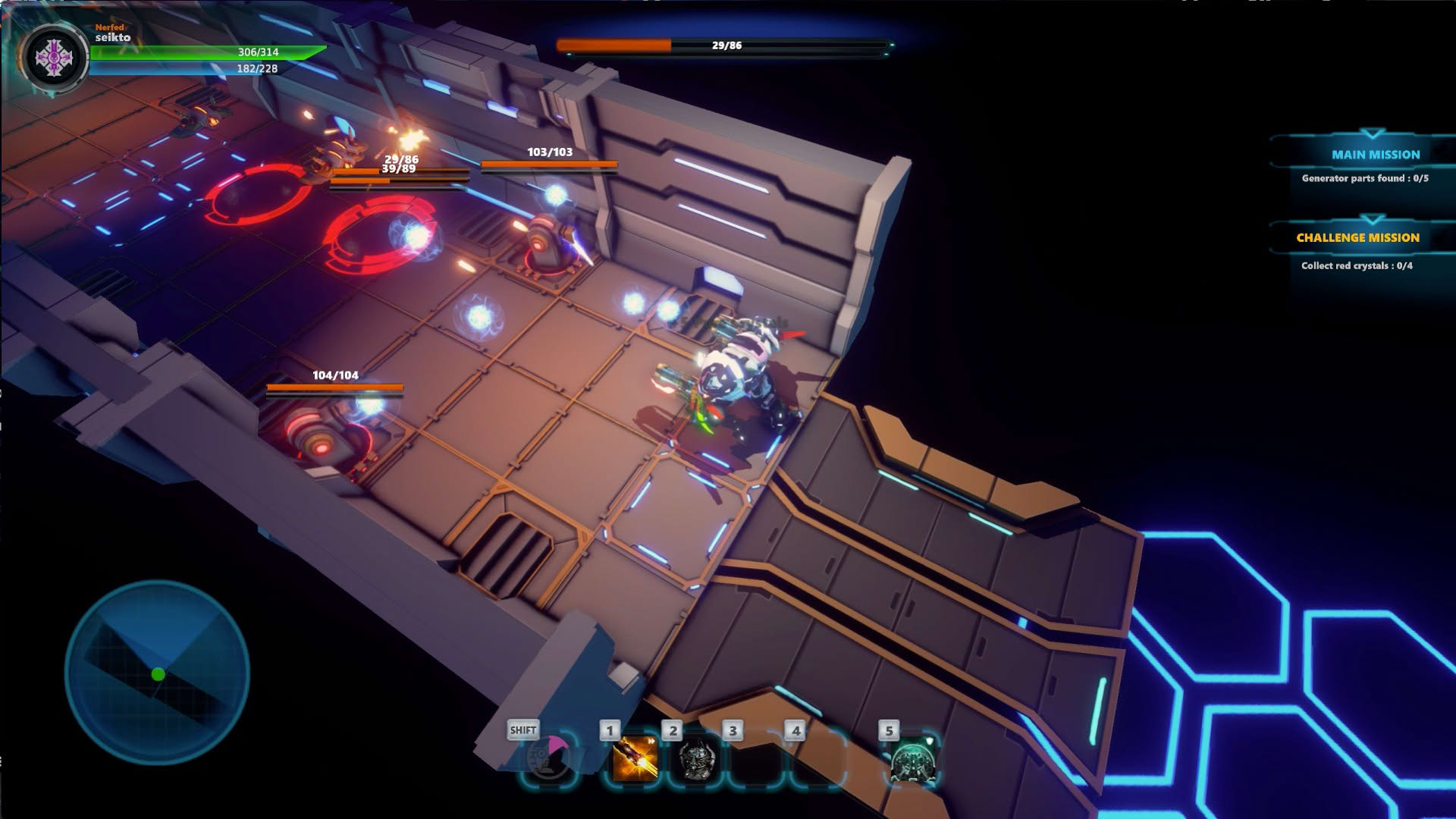 Screenshot for Dungeons & Robots