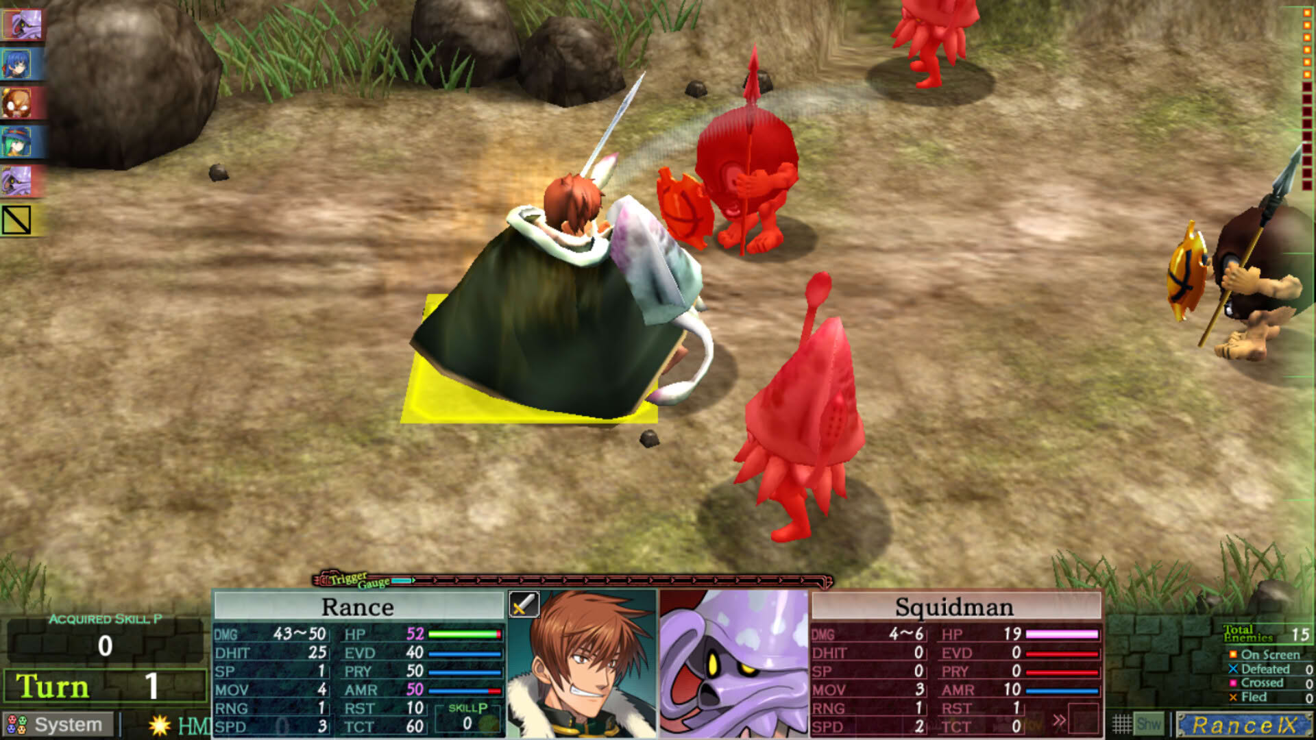Screenshot for Rance IX: The Helmanian Revolution