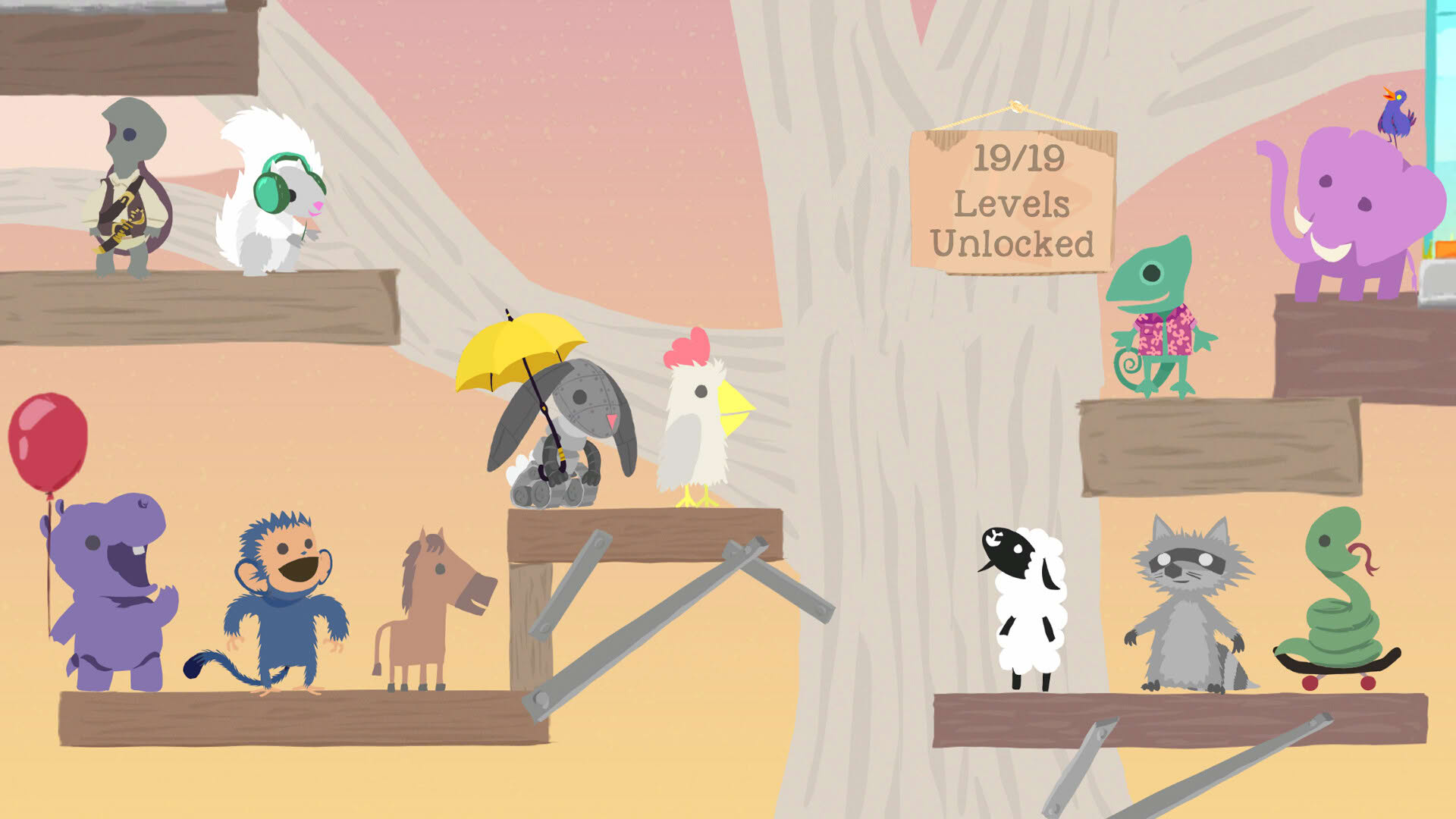 Screenshot for Ultimate Chicken Horse