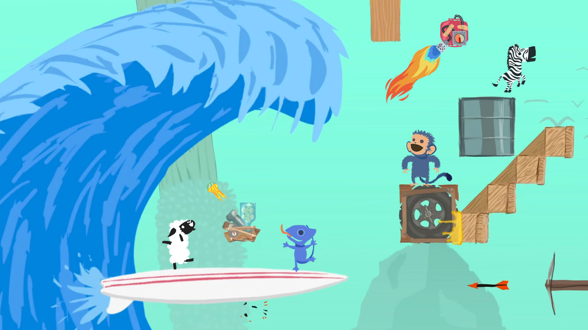 Screenshot for Ultimate Chicken Horse