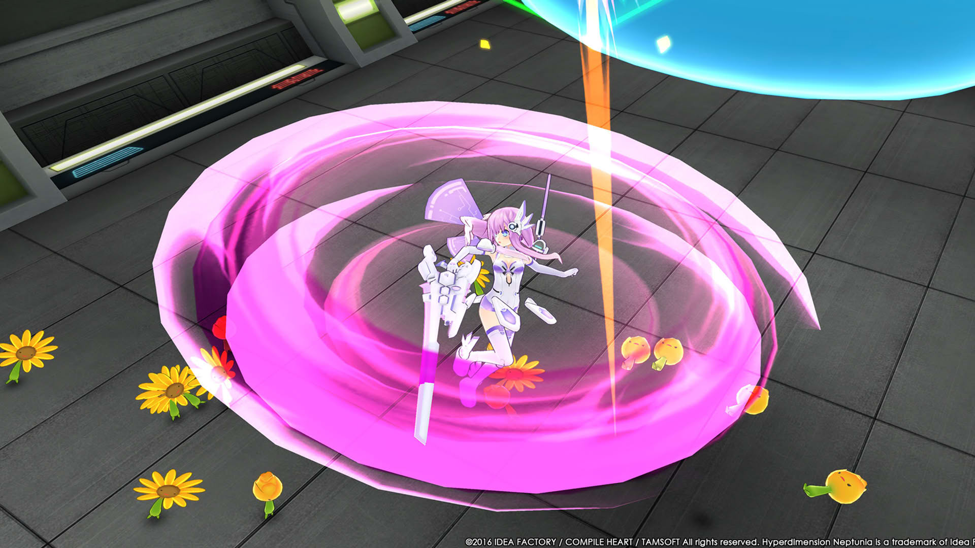Screenshot for Hyperdimension Neptunia U: Action Unleashed