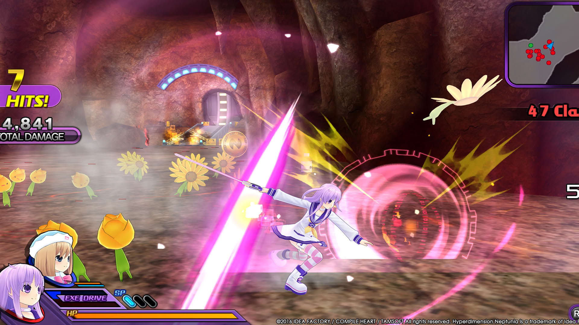 Screenshot for Hyperdimension Neptunia U: Action Unleashed